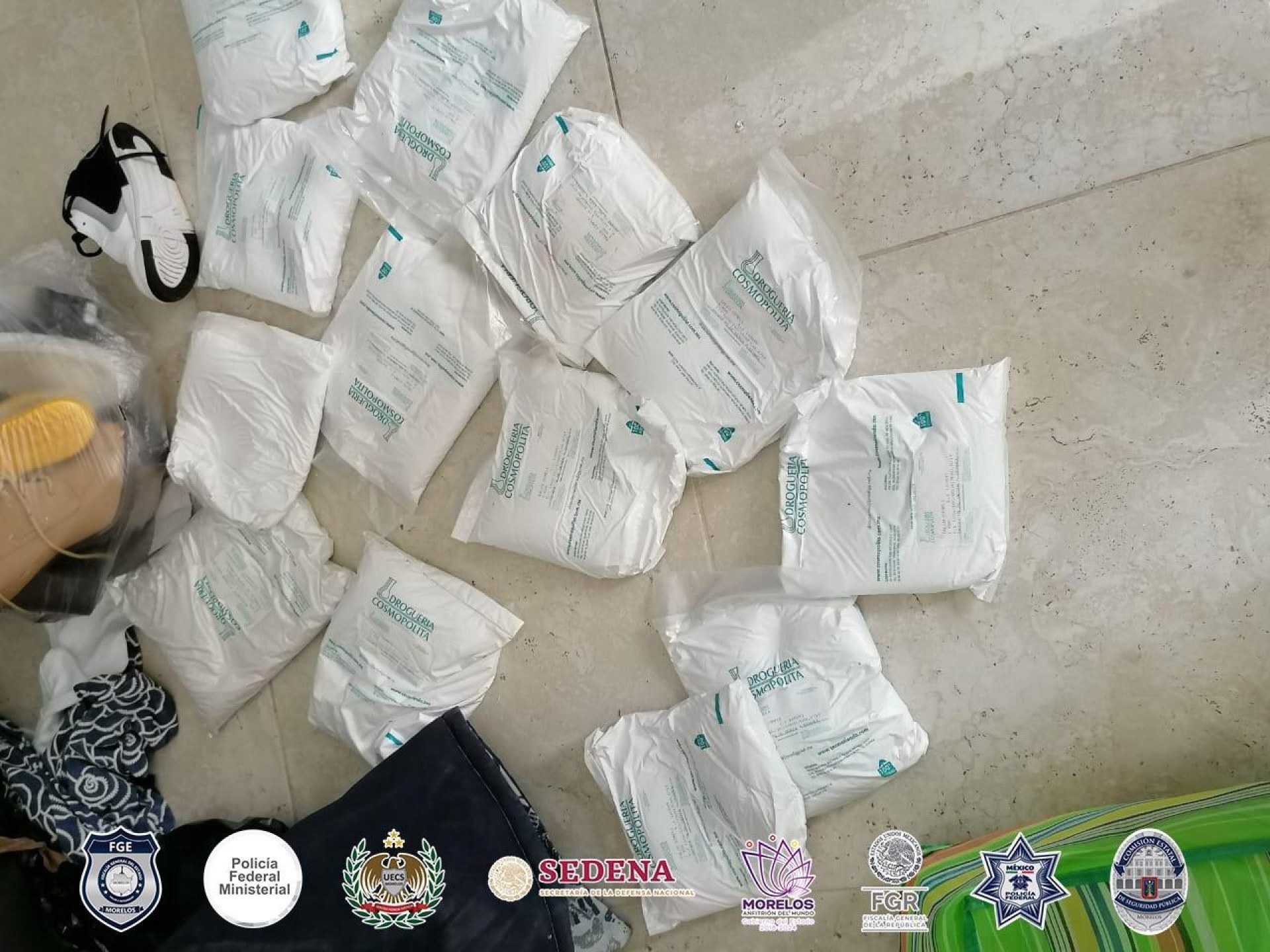 FGE asegura narcolaboratorio