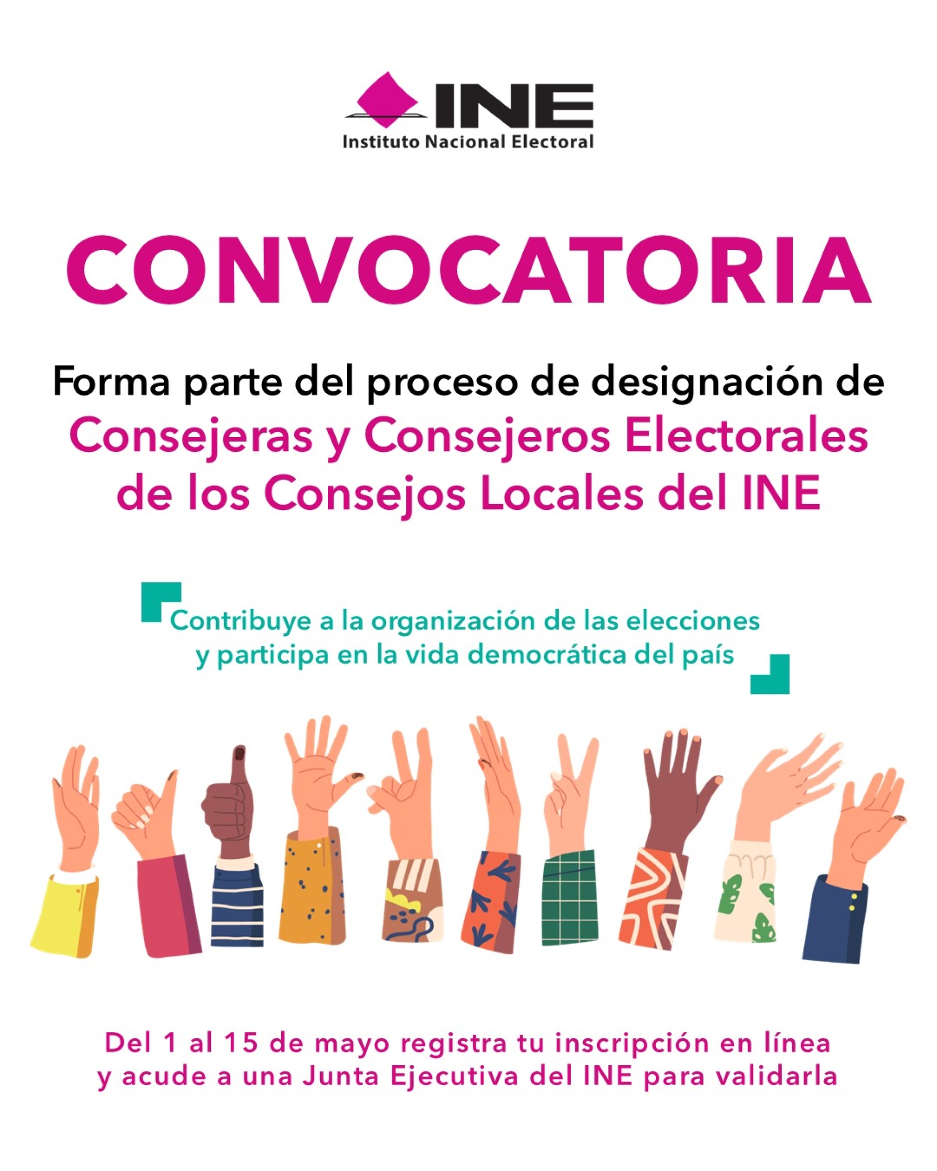 Emite INE en Morelos convocatoria de renovación de consejerías para próximo proceso electoral