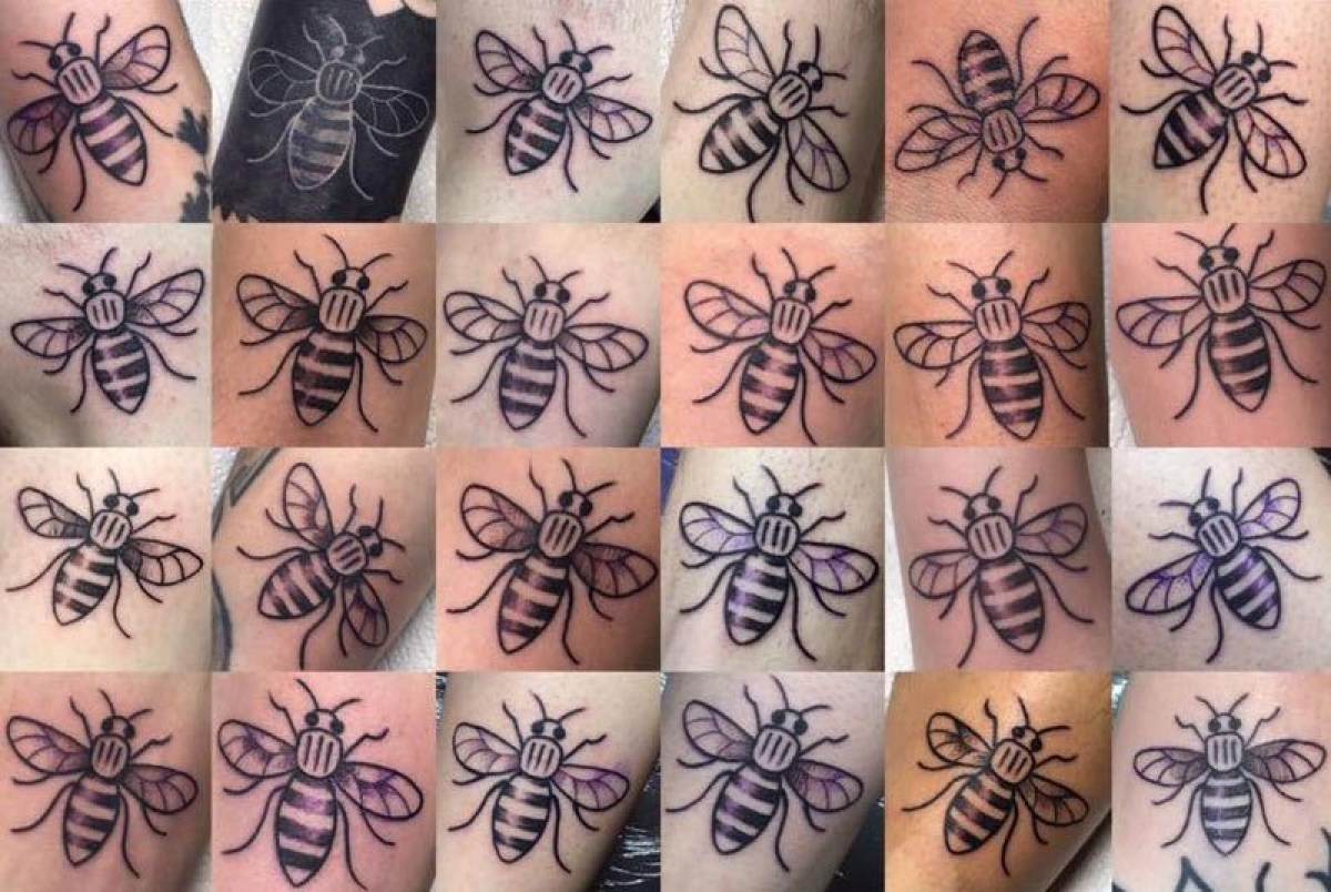 ¿Por qué la gente se está tatuando abejas en Manchester?