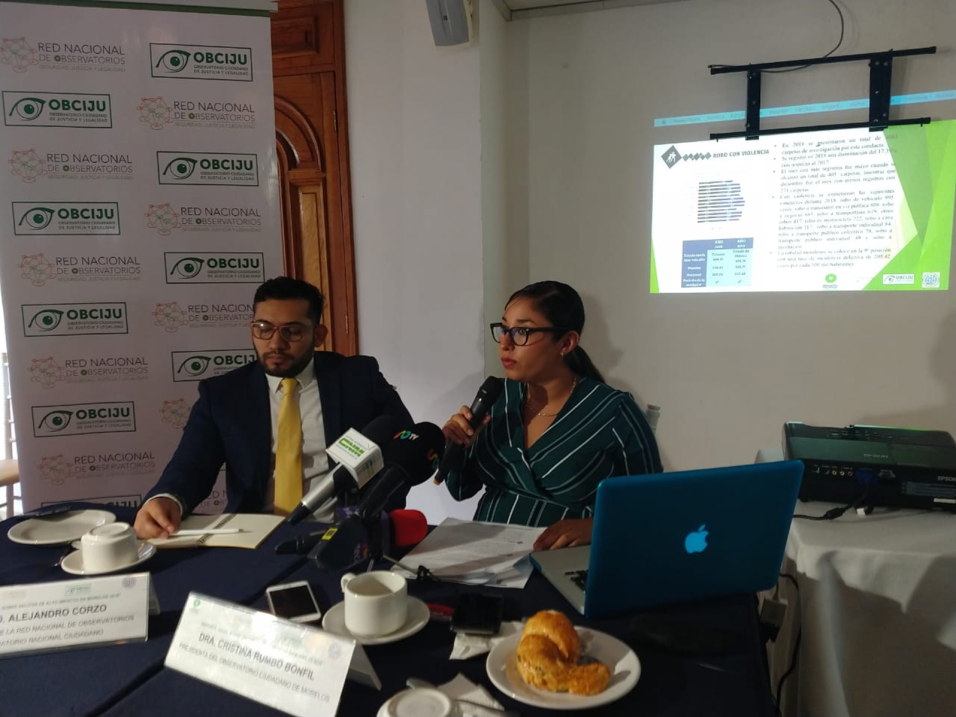 Presenta OBCIJU reporte anual sobre delitos de alto impacto en Morelos