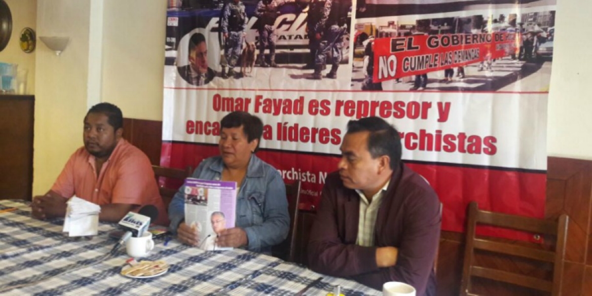 Manifiestan apoyo a integrantes de Antorcha Campesina en Hidalgo