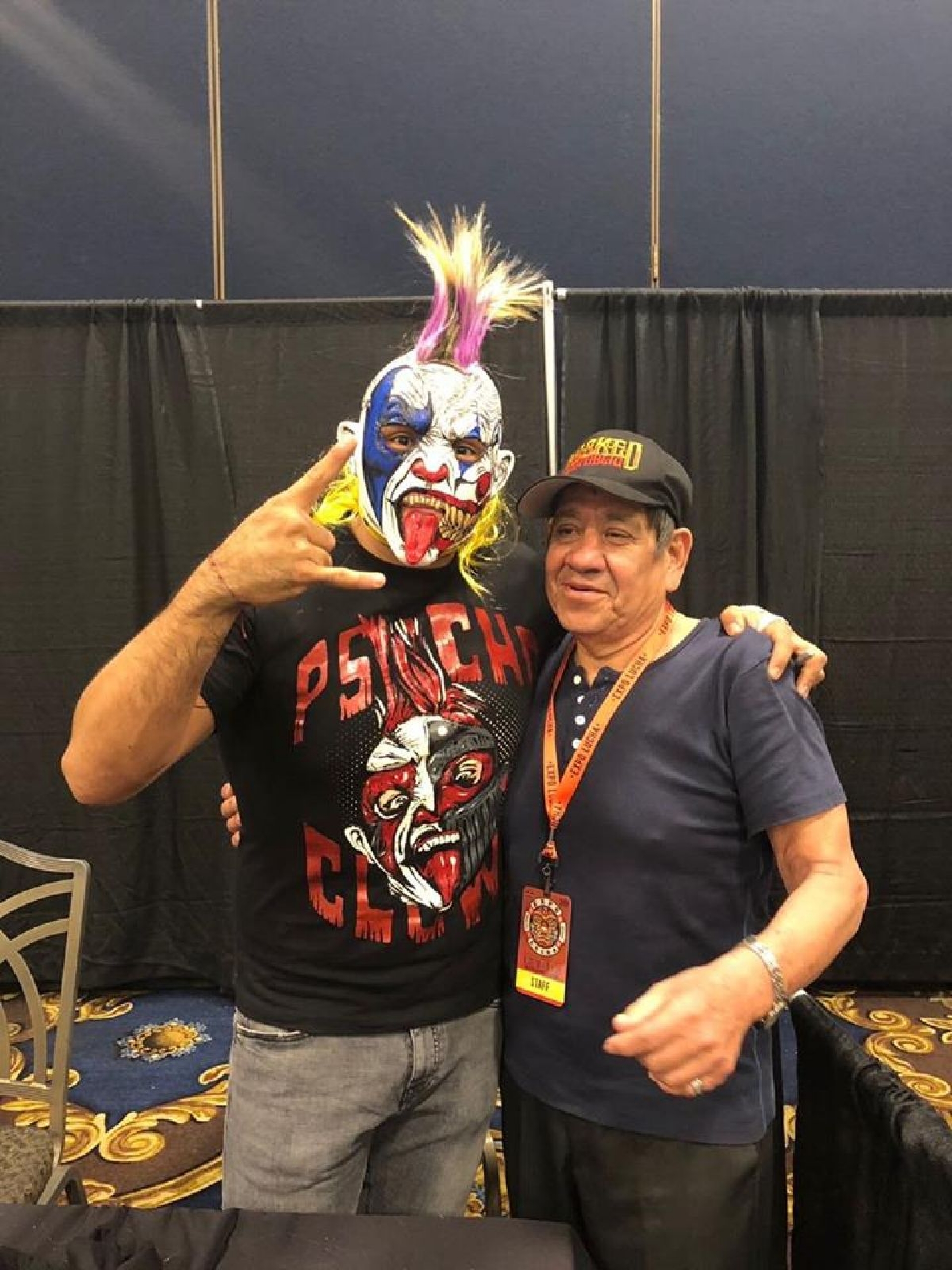 Réferi Kalimán asistió a la Expo de Lucha Libre en Las Vegas