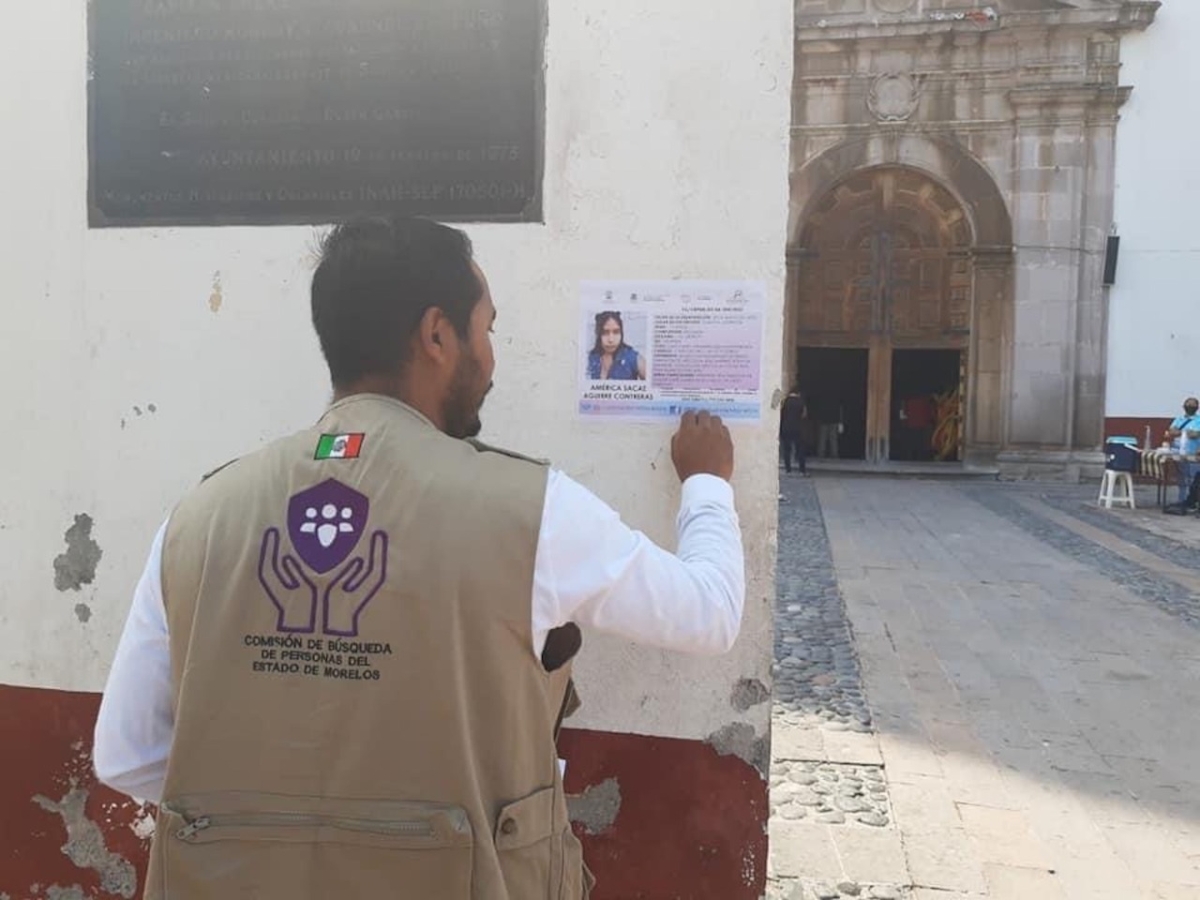 Realiza Comisión de Búsqueda de Personas acciones en Cuautla