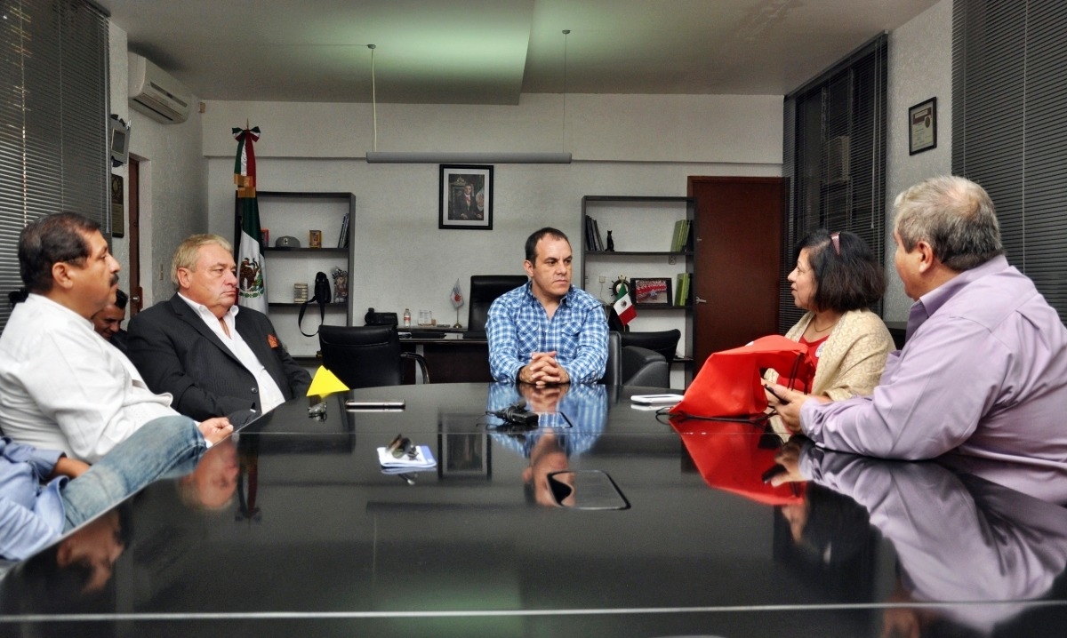 El alcalde Cuauhtémoc Blanco sostuvo una reunión con catedráticos de Minnesota