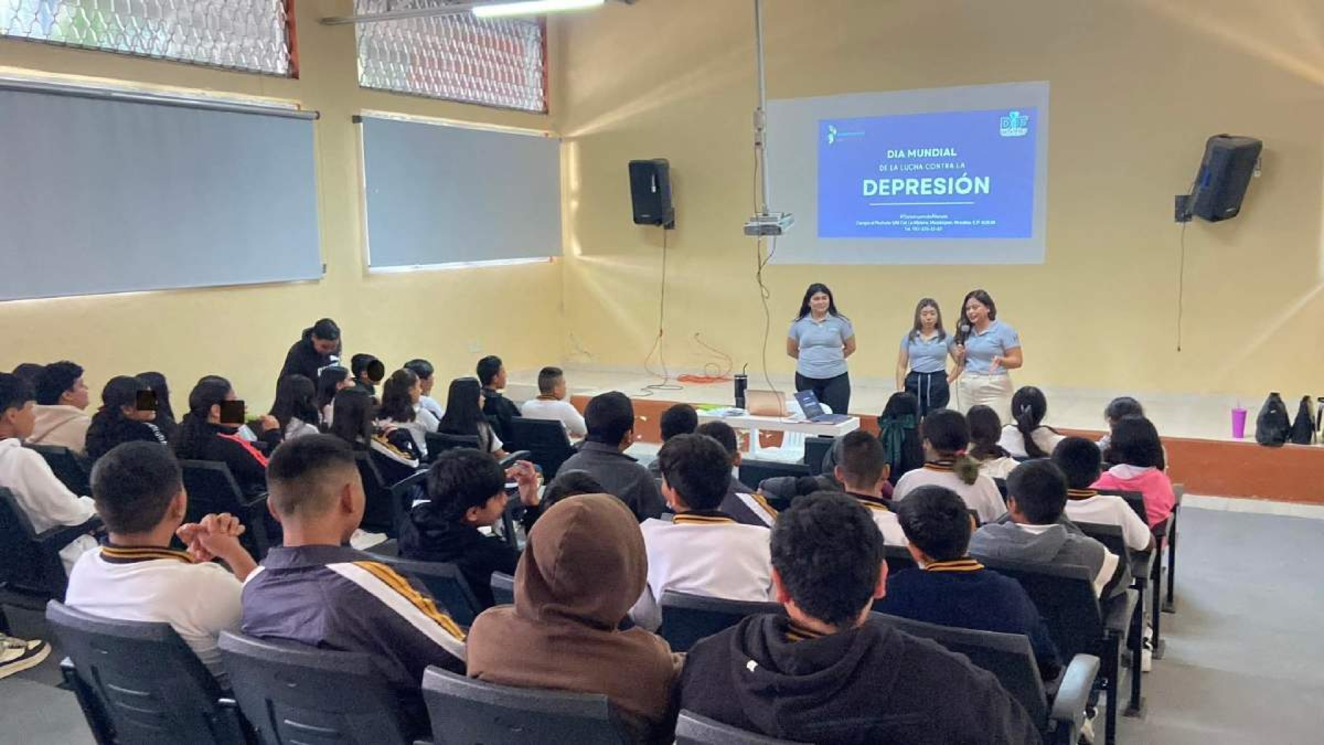 Mazatepec conmemora el Día Mundial de la Lucha contra la Depresión