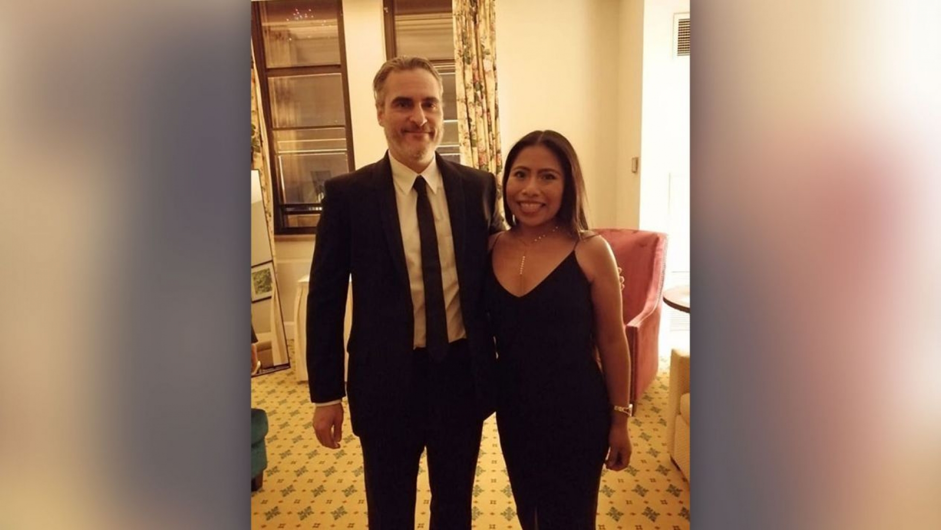 Nuestra Yalitza Aparicio presume foto junto a Joaquin Phoenix, el nuevo 'Joker'