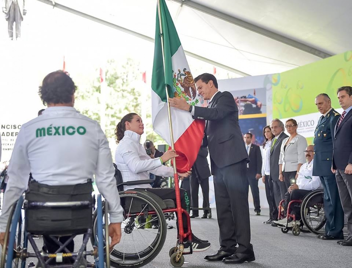 Abanderan a delegaciones mexicanas que participarán en Río 2016