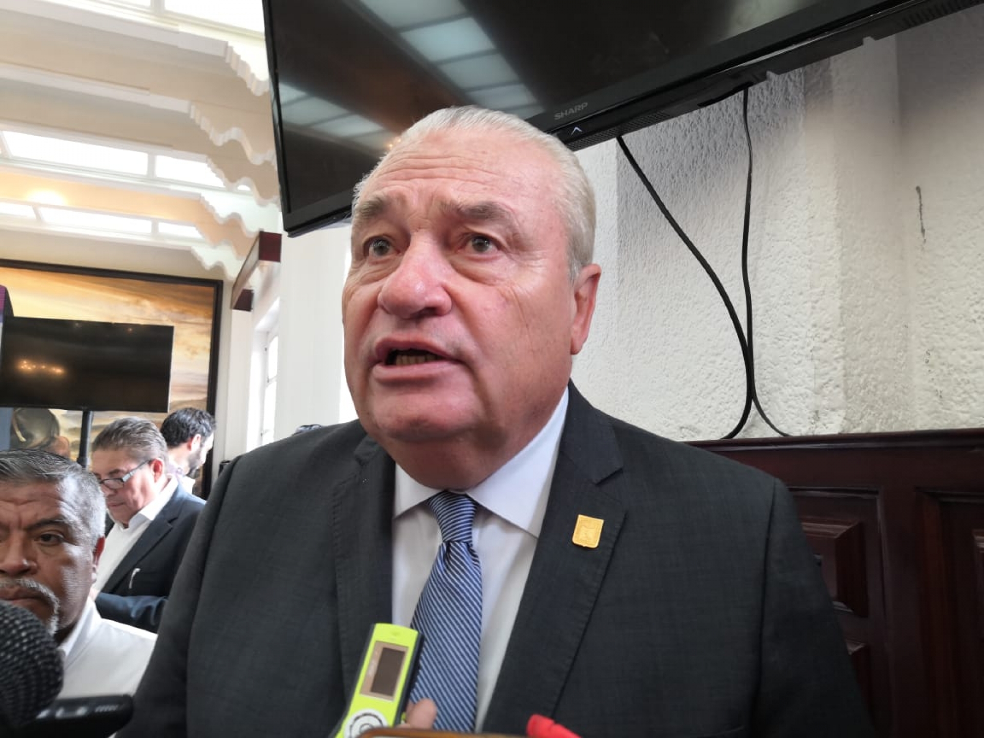 Niega Sanz Rivera que el estado haya quitado vigilancia personal a líder de CTM