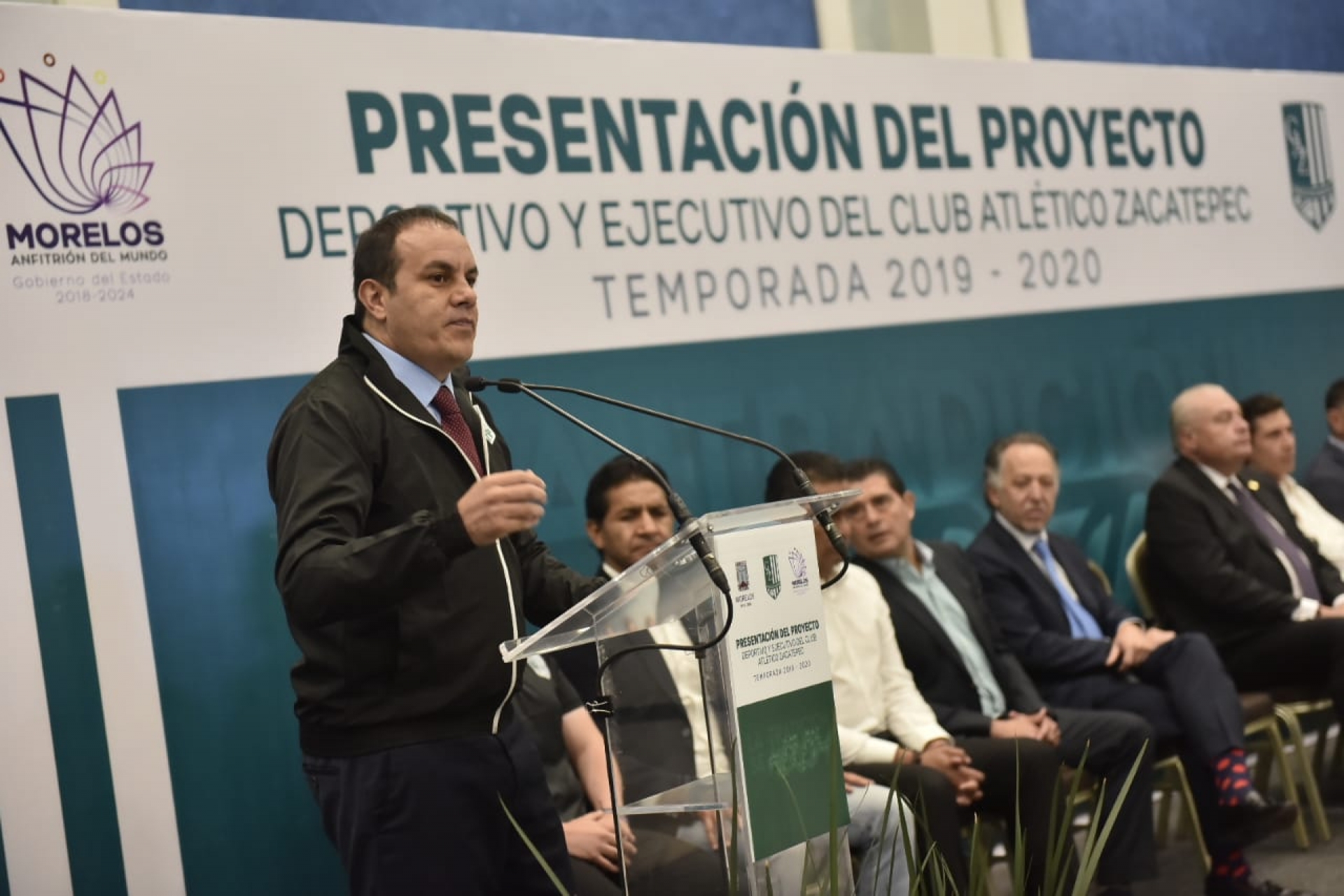 Preside gobernador presentación del proyecto ejecutivo del Club Atlético Zacatepec