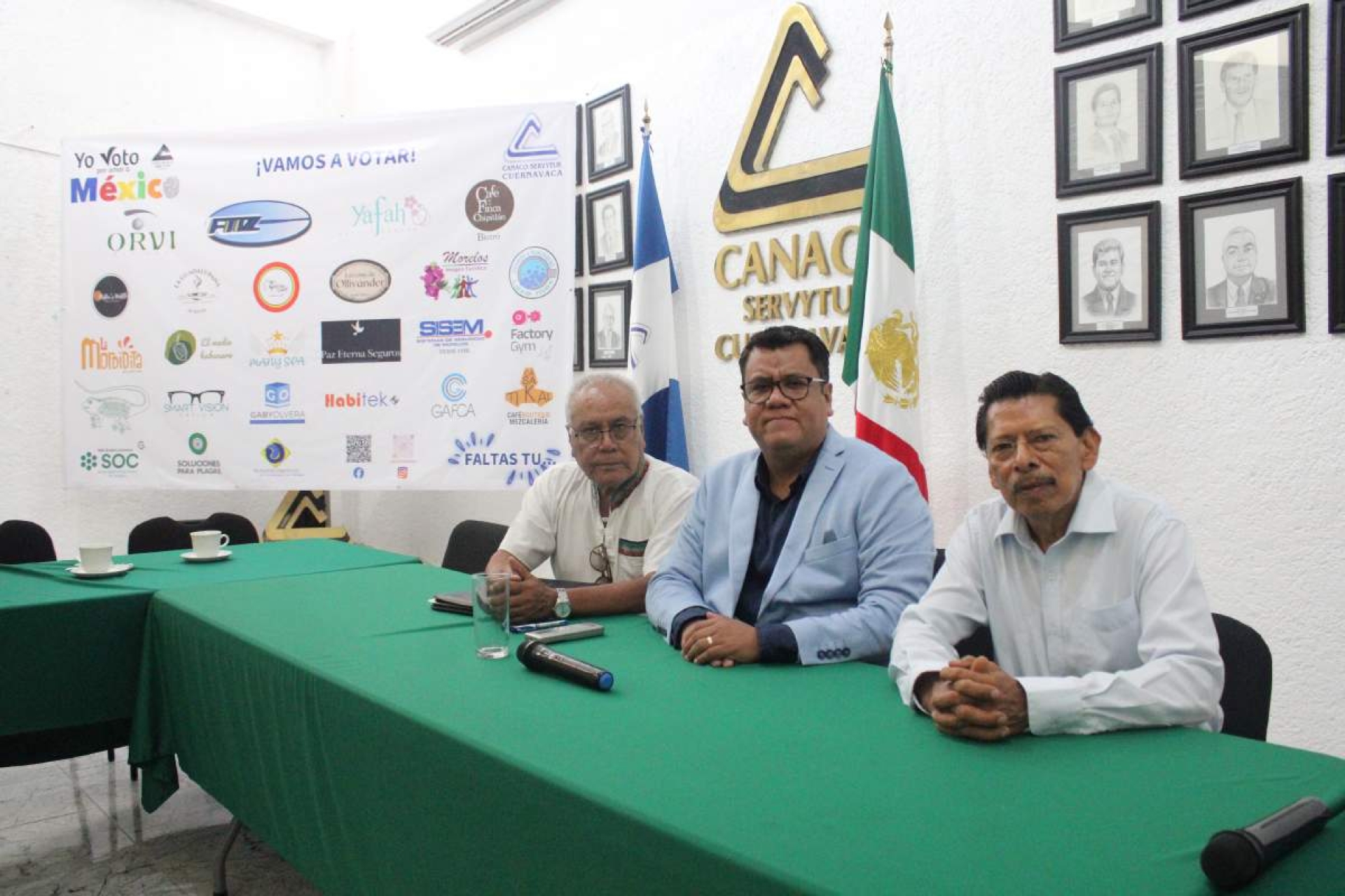 Empresarios incentivan el voto