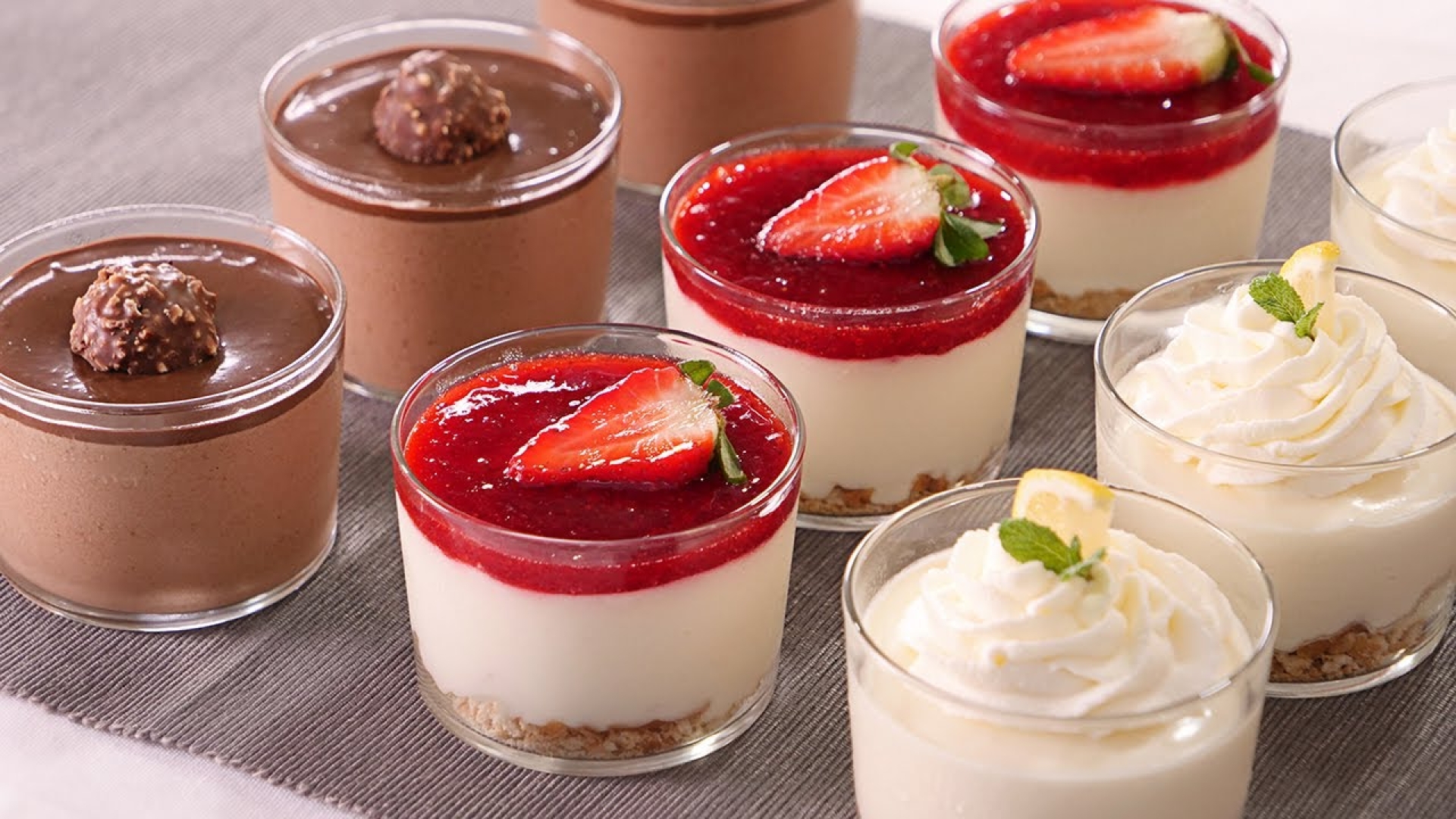 Tres postres fríos fáciles de hacer y deliciosos