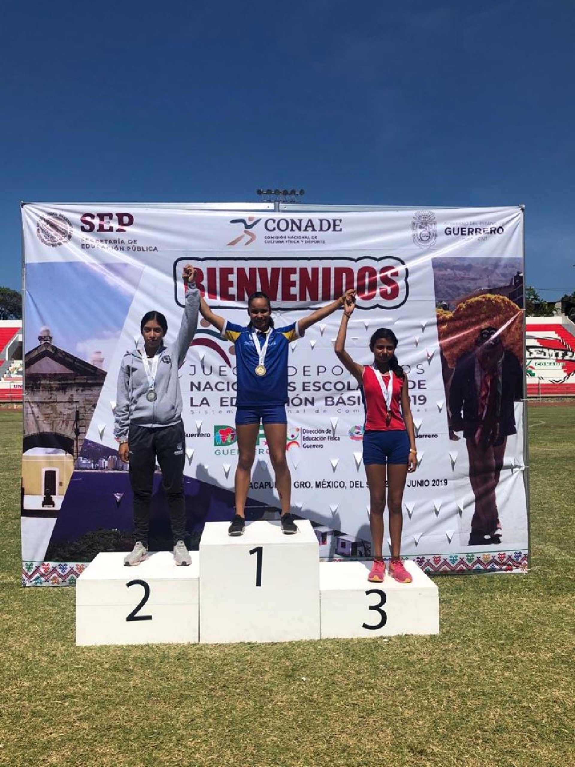 Ana Karen Reyes sube al podio en los Juegos Deportivos Nacionales Escolares