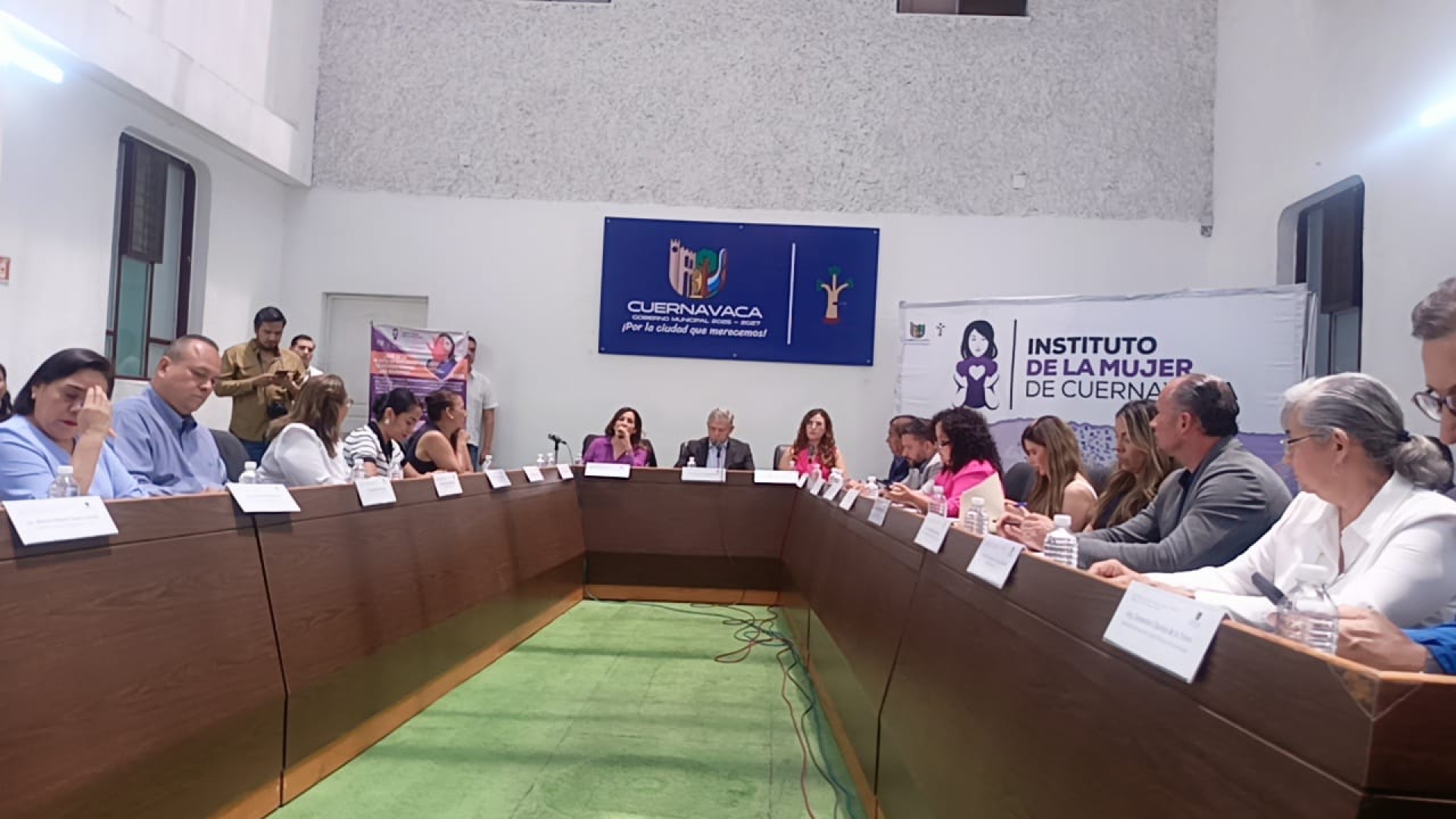 Sesiona comité municipal para atender, sancionar y erradicar la violencia contra las mujeres en Cuernavaca