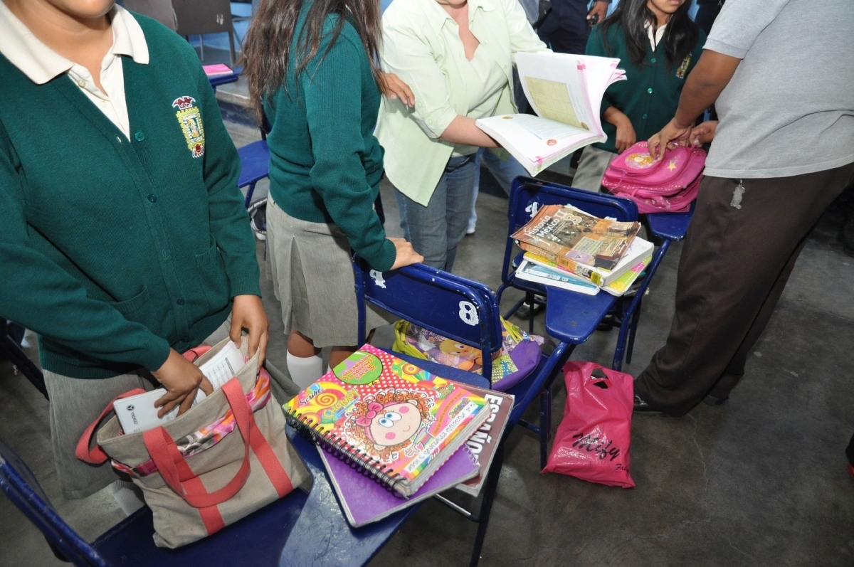 Implementarán el “Operativo Mochila” en la Secundaria 27 de Galeana