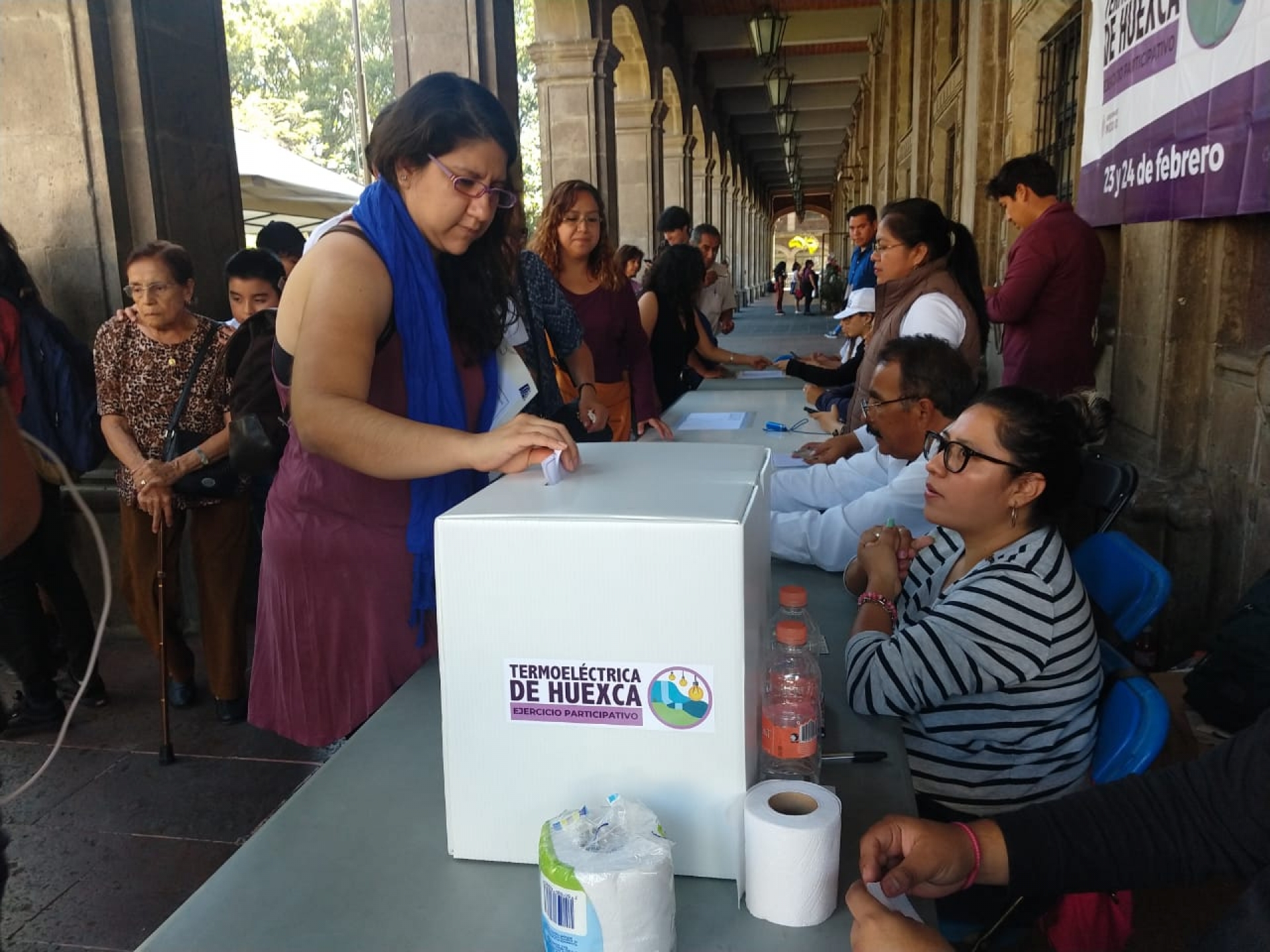 Realizan consulta sobre termoeléctrica en el centro de Cuernavaca