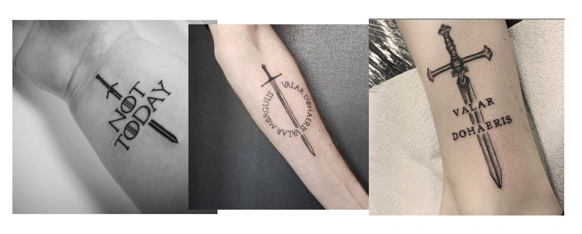 Checa estos tatuajes inspirados en Game Of Thrones