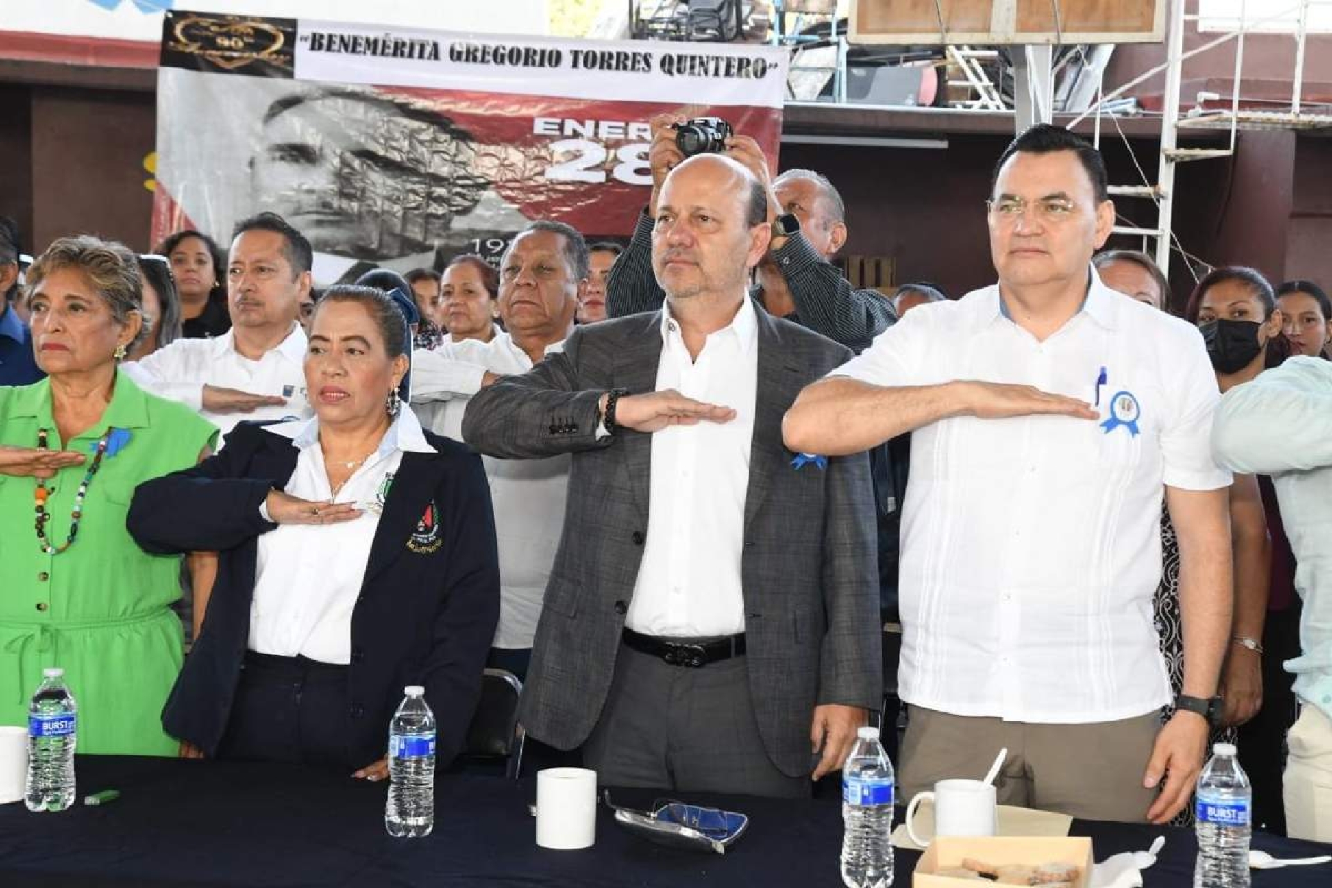 Celebran 90 aniversario de la Primaria 'Gregorio Torres Quintero'