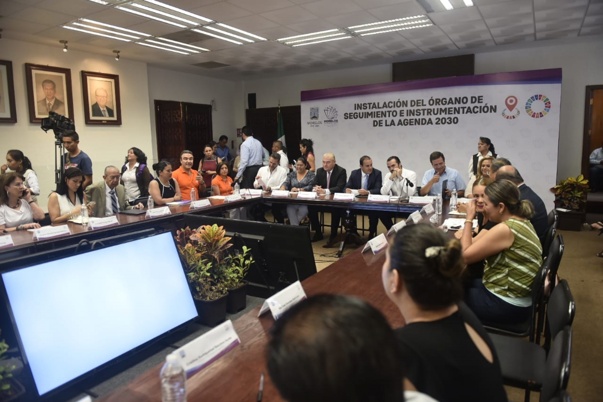 Instalan órgano de seguimiento e instrumentación de la agenda 2030
