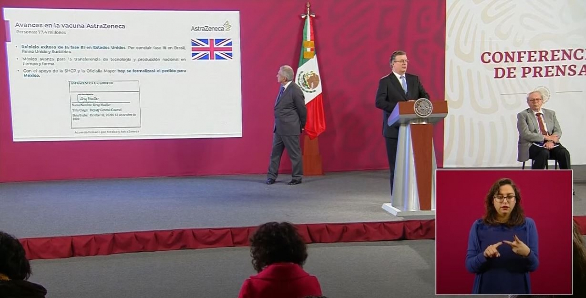 México formalizará pedido de vacuna COVID-19 de AstraZeneca
