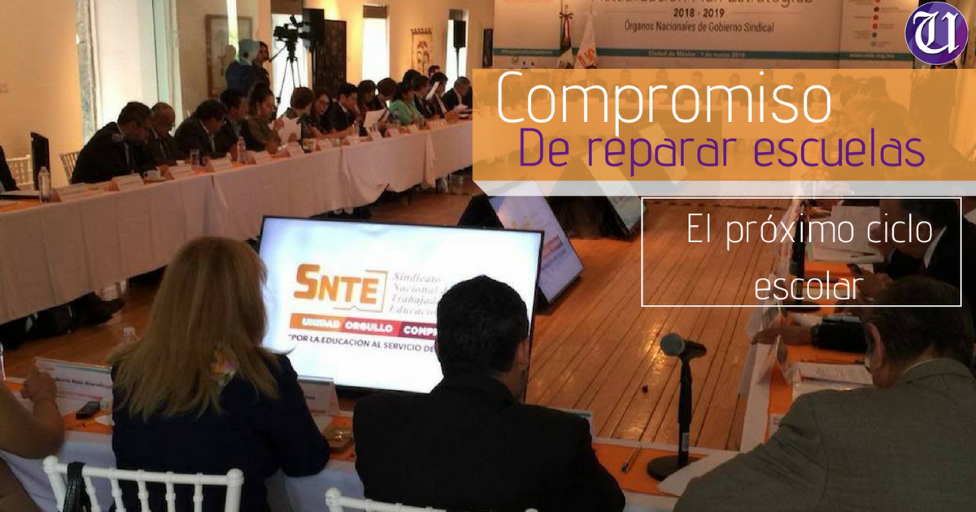 Exige el SNTE que se cumpla compromiso de reparar escuelas antes del inicio del próximo ciclo escolar