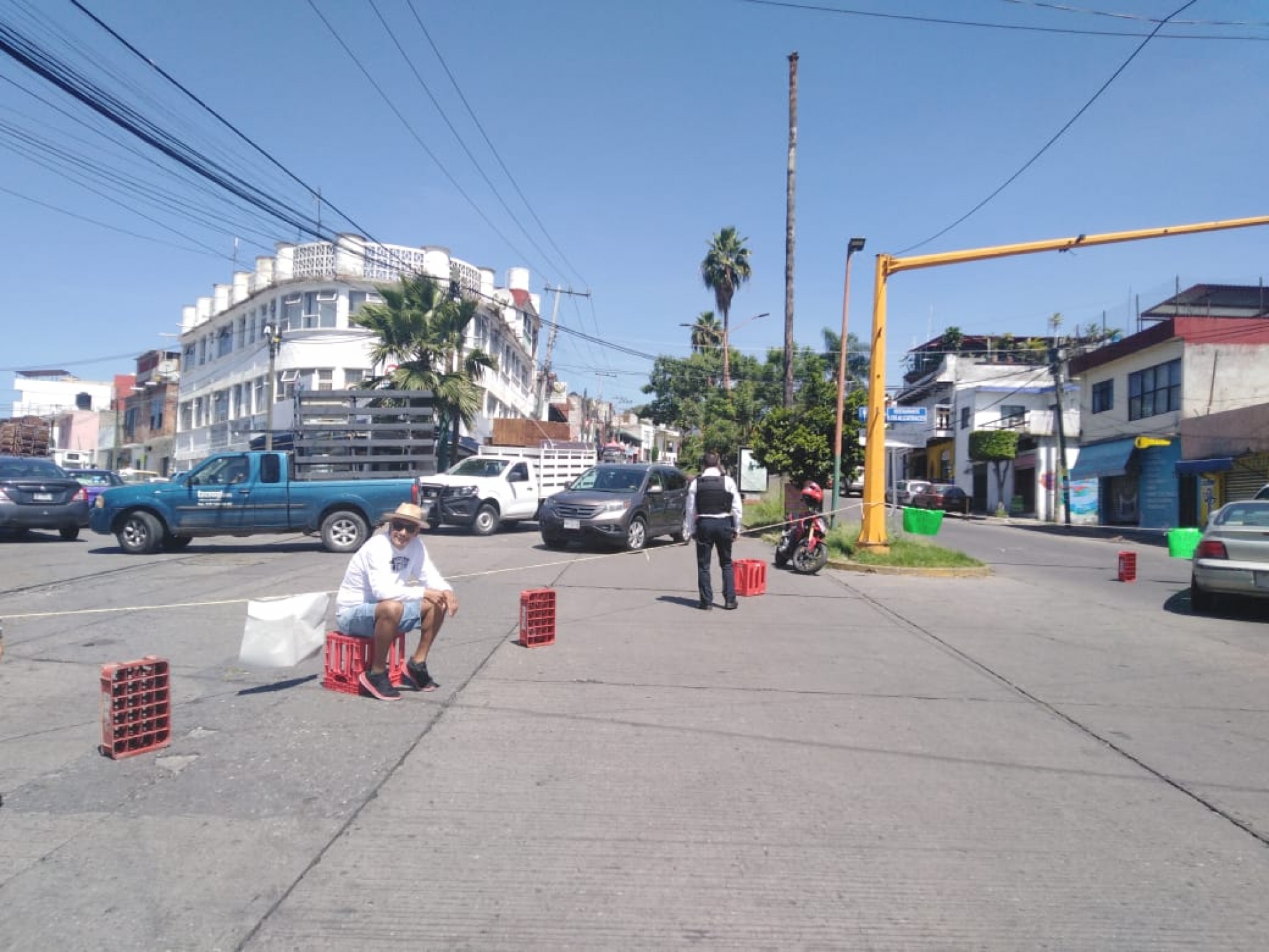 Vecinos de San Cristóbal se manifestaron por la falta de agua