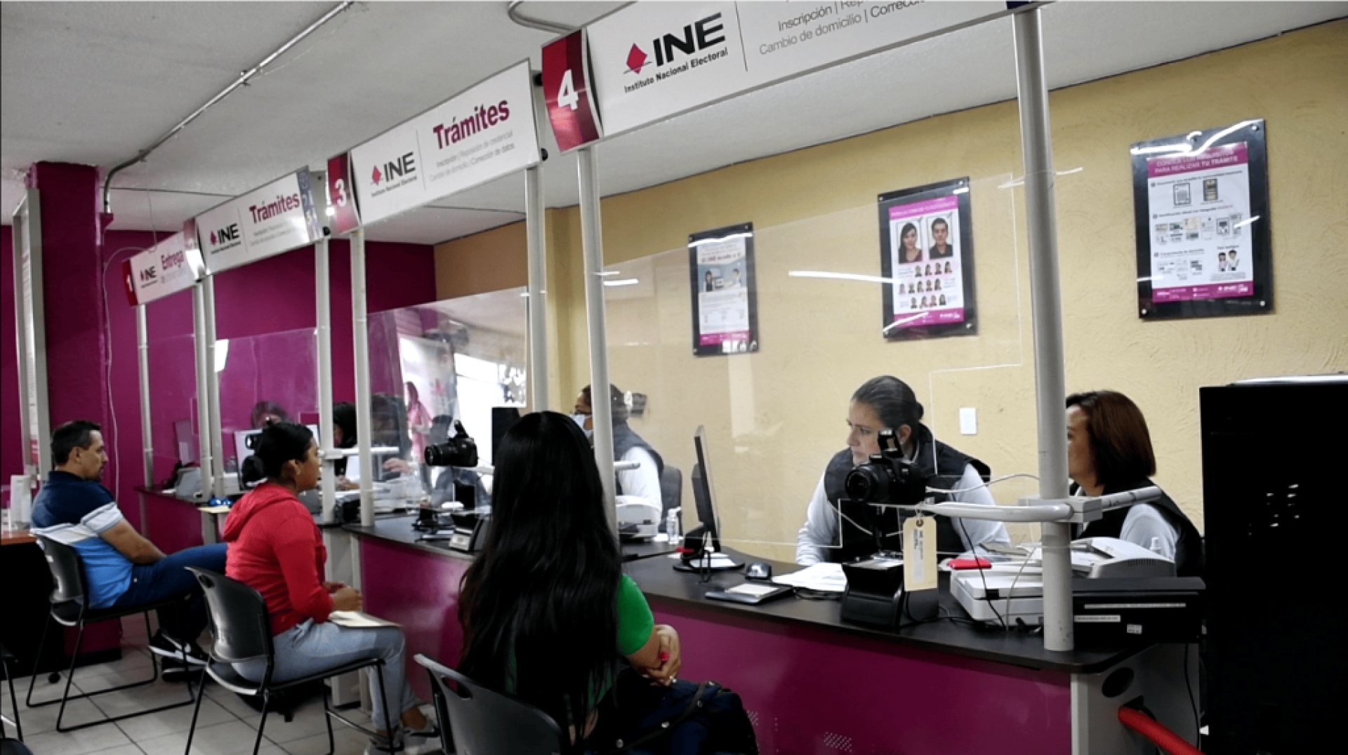 Más de 800 módulos del INE suspenden actividades por fiestas decembrinas