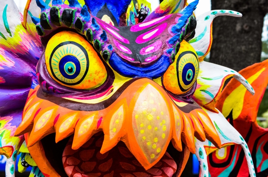 Por novena ocasión logran desfilar alebrijes de Morelos por la ciudad de México