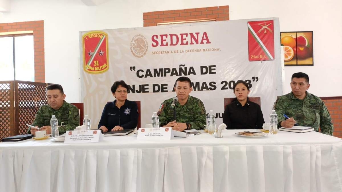 El lunes arranca intercambio de armas por dinero