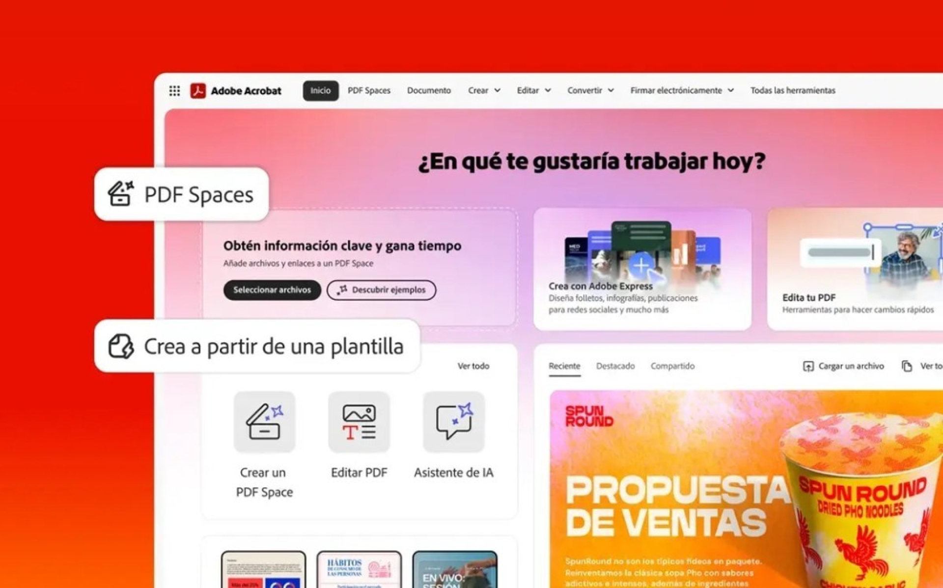 Adobe lanza 'Acrobat Studio en español' con inteligencia artificial para potenciar la productividad