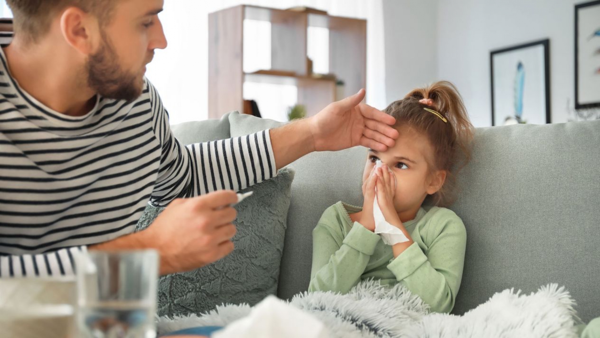Ya está aquí la temporada de gripe... y este tipo de virus 'viene' por los niños