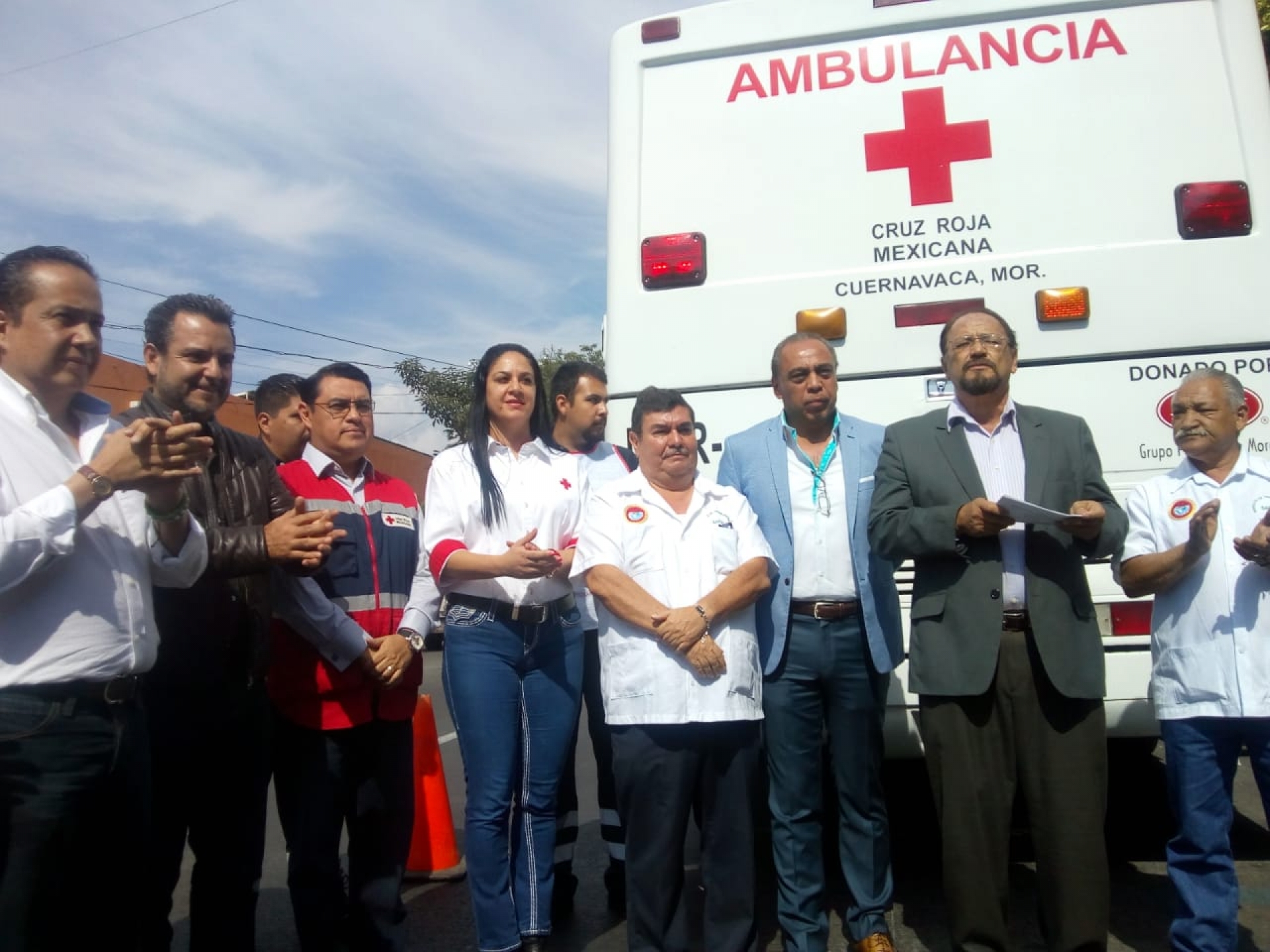 Dan banderazo de salida a campaña de salud organizada por Cruz Roja y SAPAC