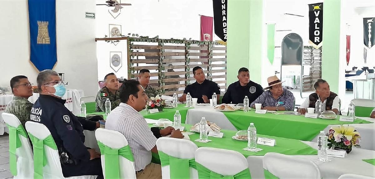 Acuerdan fortalecer operativos de seguridad en Yautepec