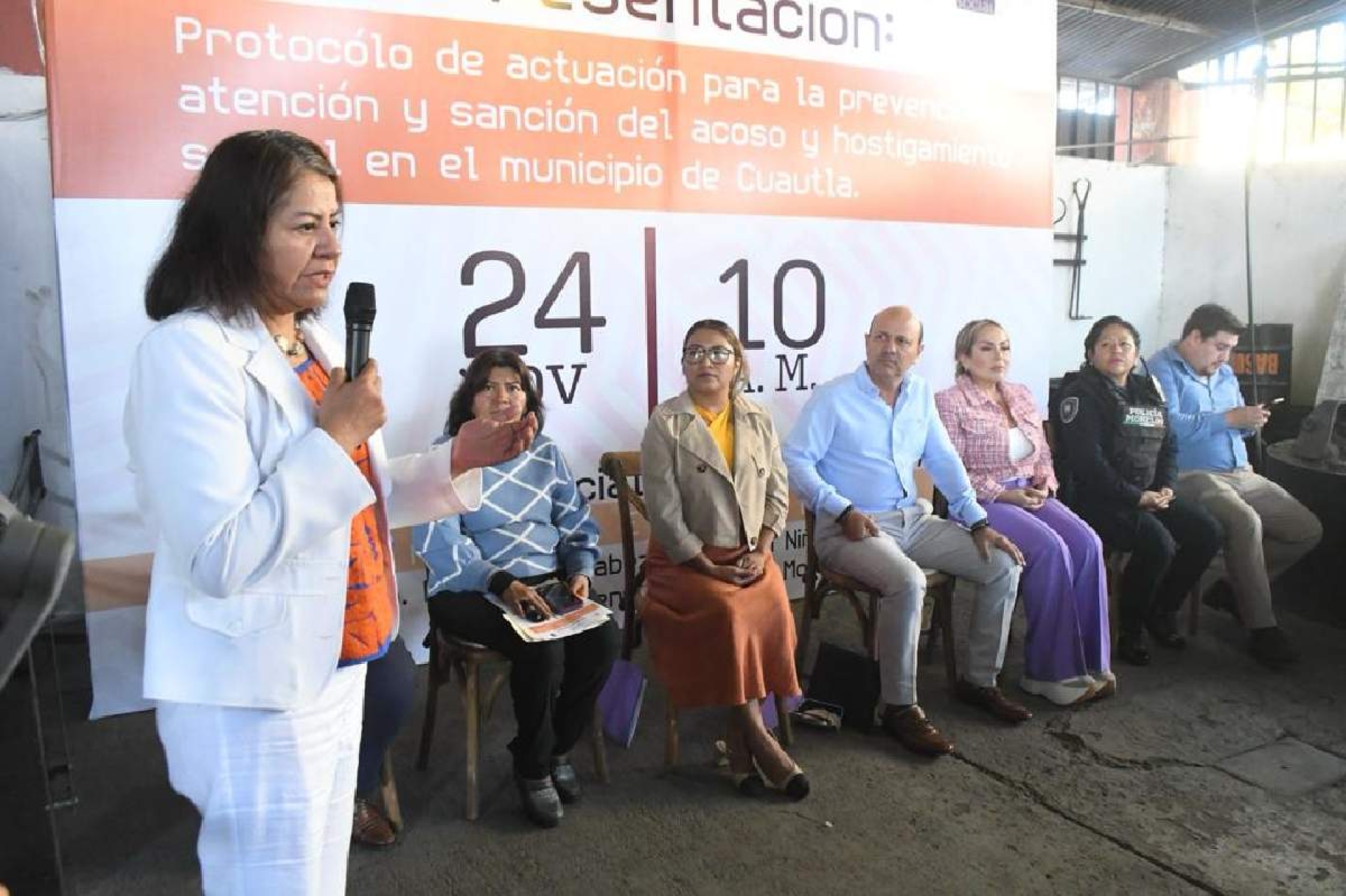 Fomentan prevención del acoso y hostigamiento sexual para mujeres trabajadoras