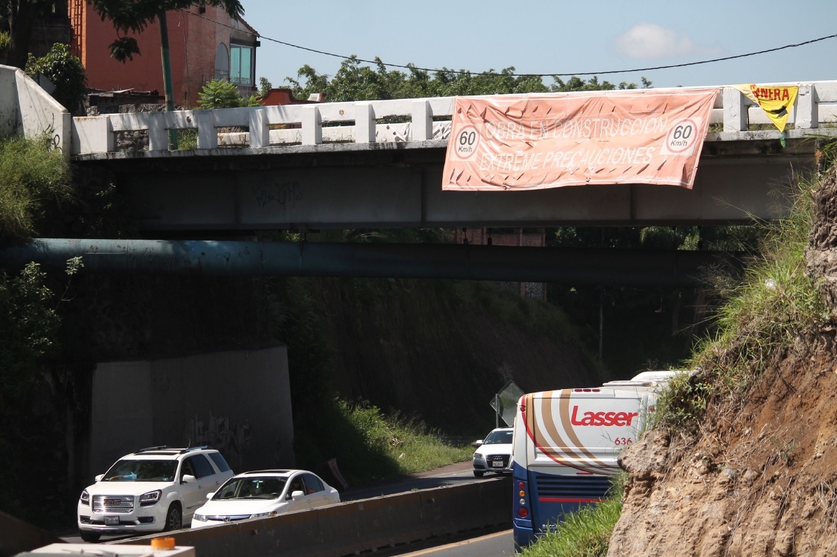 Piden evitar caos vial por trabajos en puente Palmira