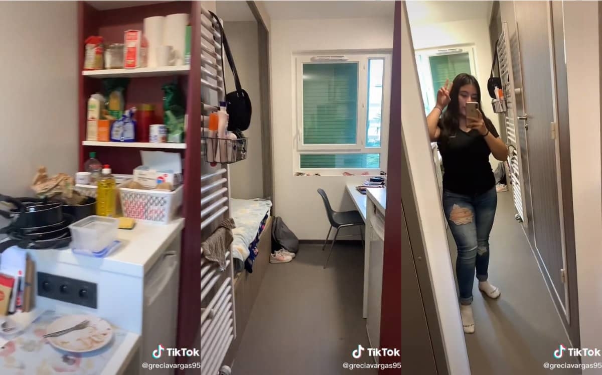 Una mexicana de TikTok muestra su departamento de solo 9 metros