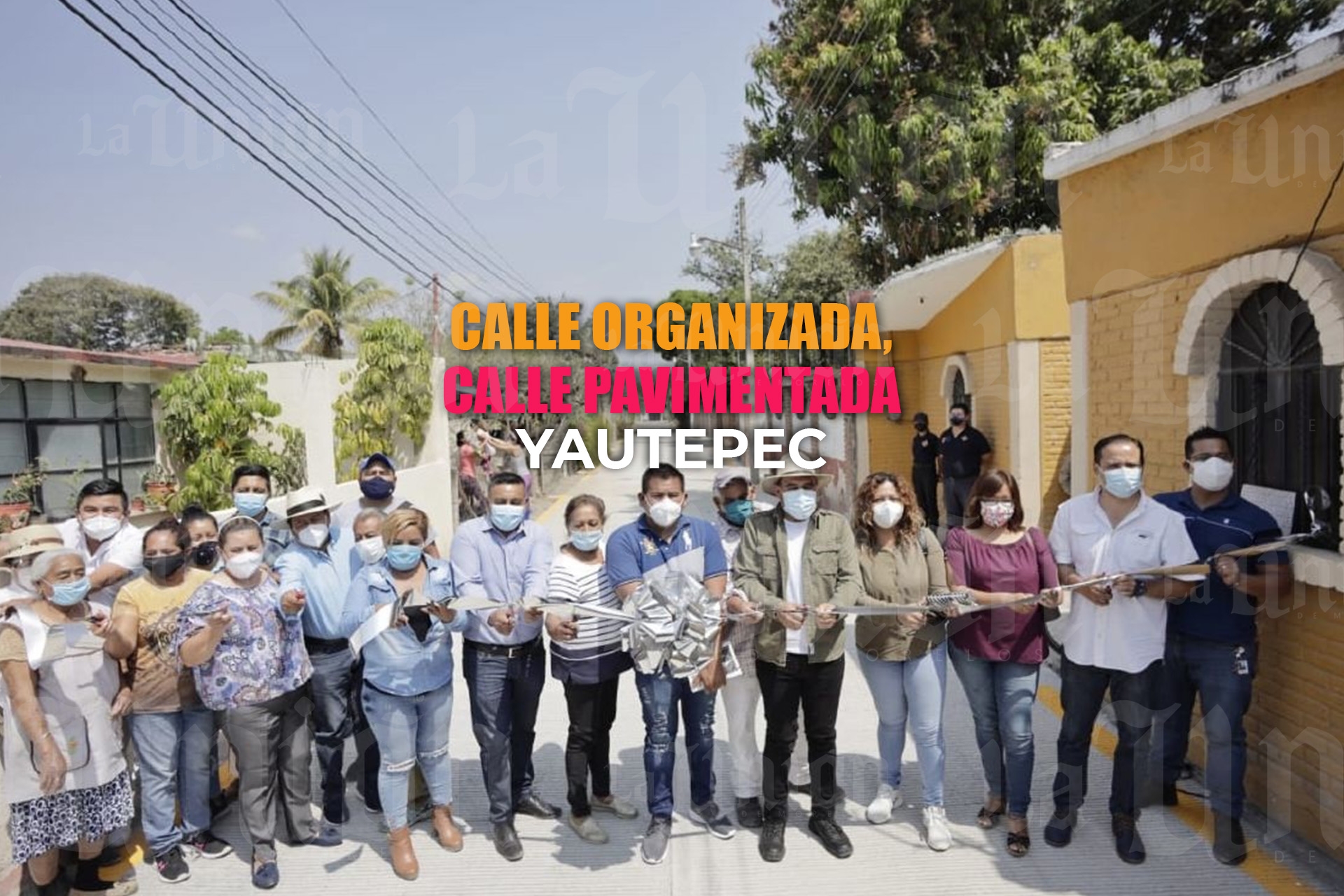 Entregan nuevas pavimentaciones en localidades de Yautepec