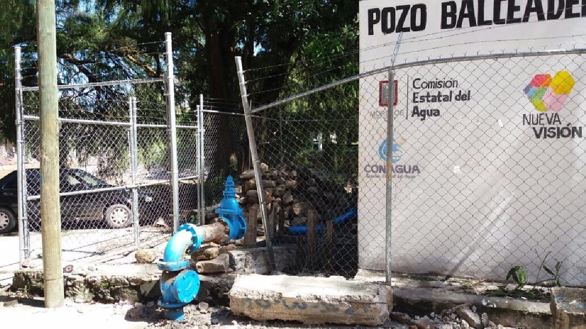 Por mantenimiento, vecinos de la cabecera municipal de Amacuzac llevan cinco días sin agua