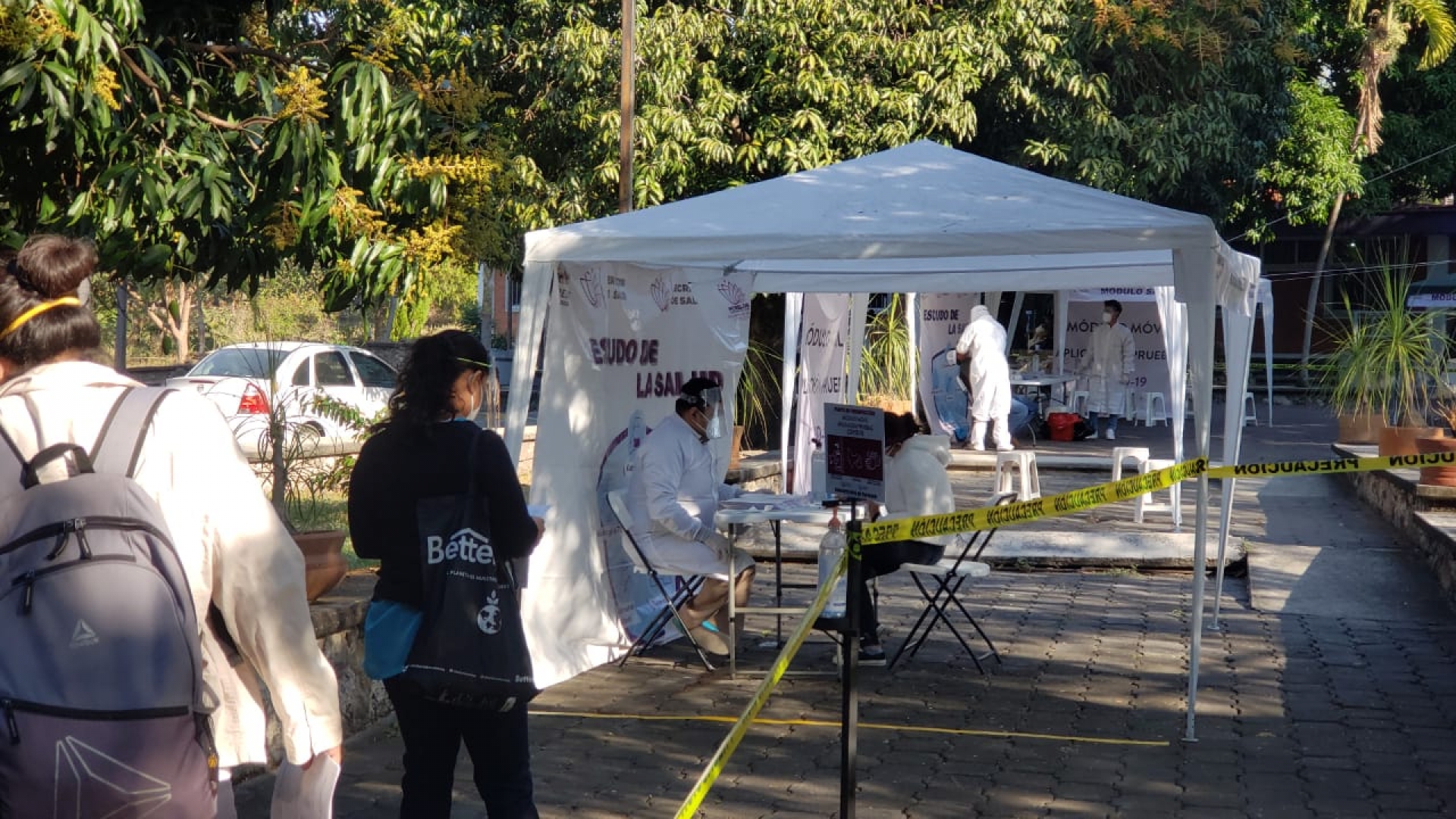 Instala SS módulo de pruebas antigénicas para detección de covid-19 en Tetecala