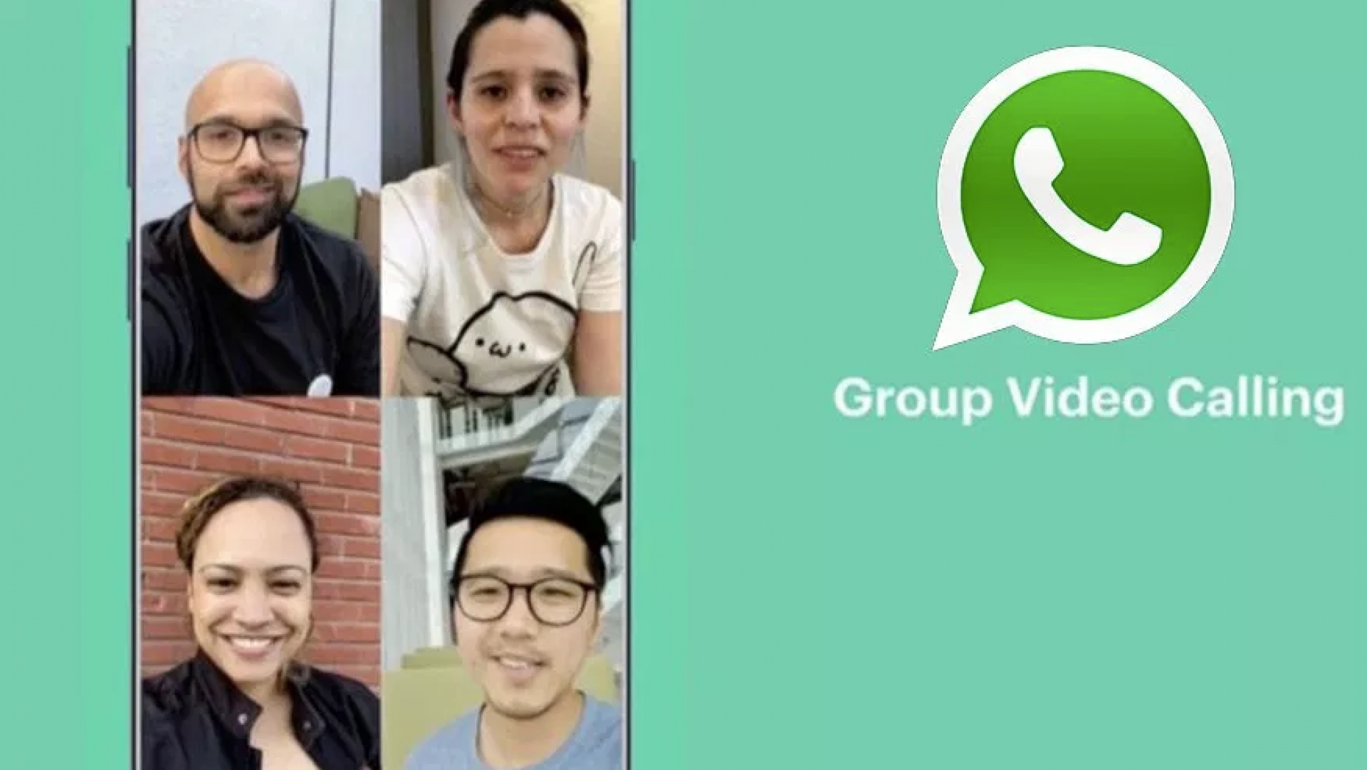 Las videollamadas grupales comienzan a llegar a WhatsApp