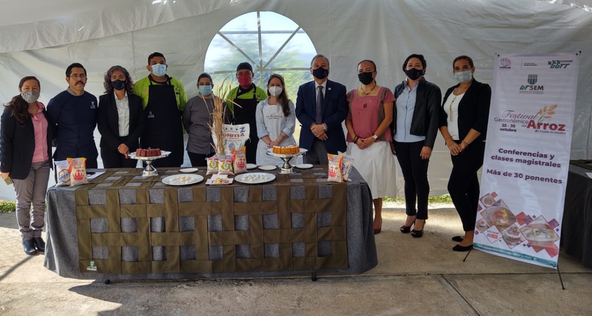 Del 25 al 30 de octubre, el tercer Festival Gastronómico del Arroz del Estado de Morelos