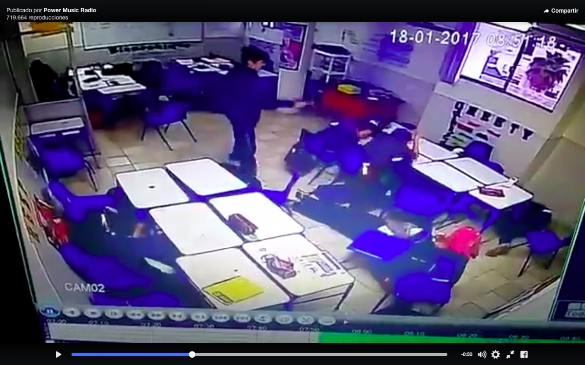 Menor ataca a balazos a compañeros en colegio de Monterrey