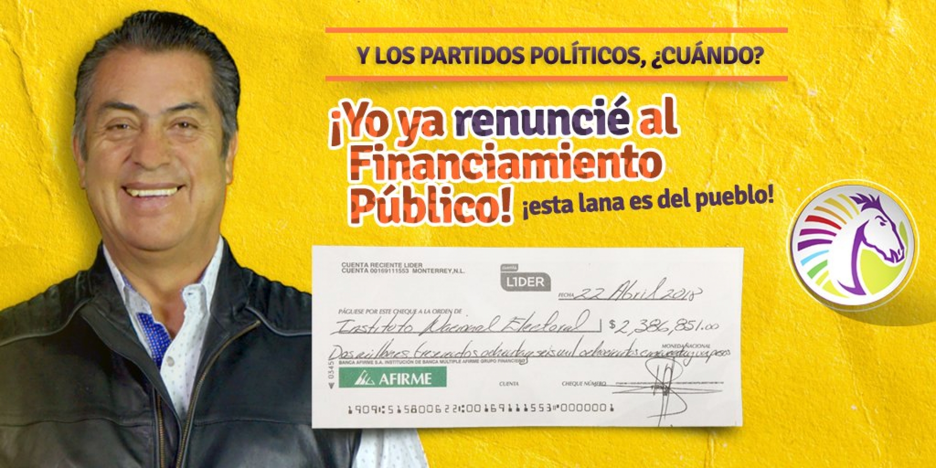 Bronco dijo a rivales ¿Hasta cuándo dejarán de ser mantenidos?