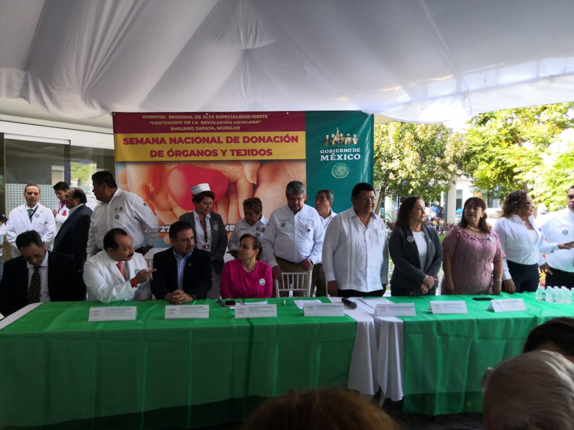 Entrega ISSSTE reconocimientos a familias donadoras de órganos y tejidos
