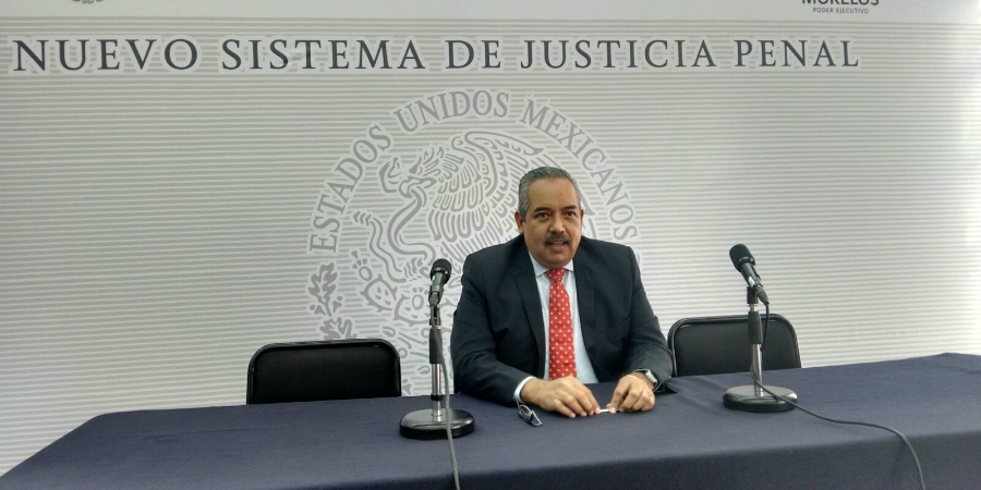Ofrecen conferencia de prensa respecto a la capacitación de policías en el NSJP