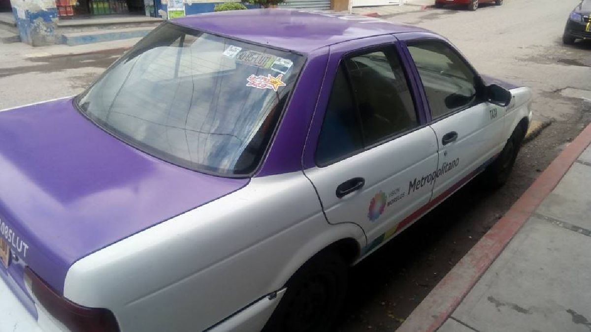 Se robaron un taxi cerca de la Unidad “La Rosa”