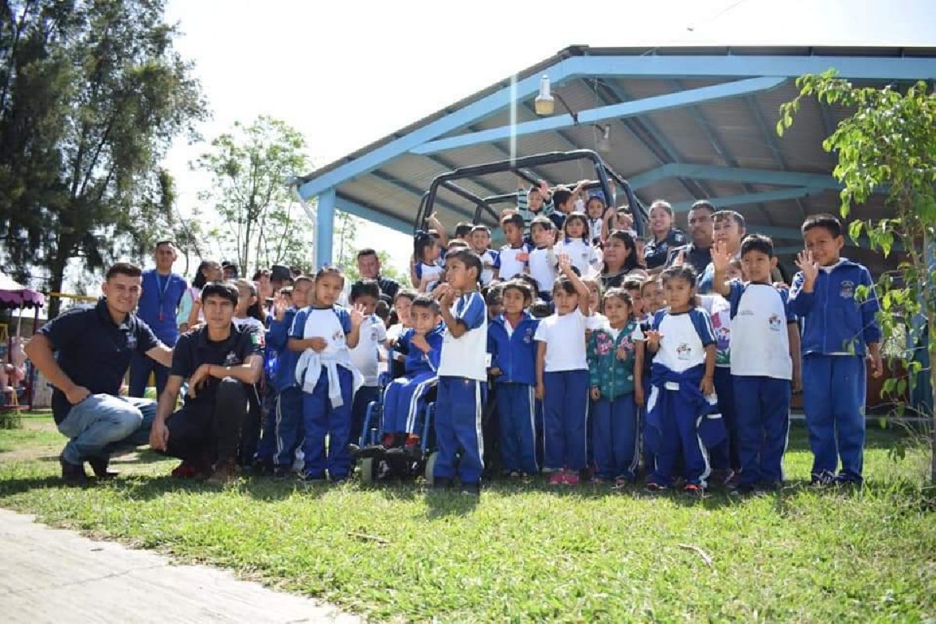 Llevan programa “Mi Amigo Policía” a kínder de Yecapixtla
