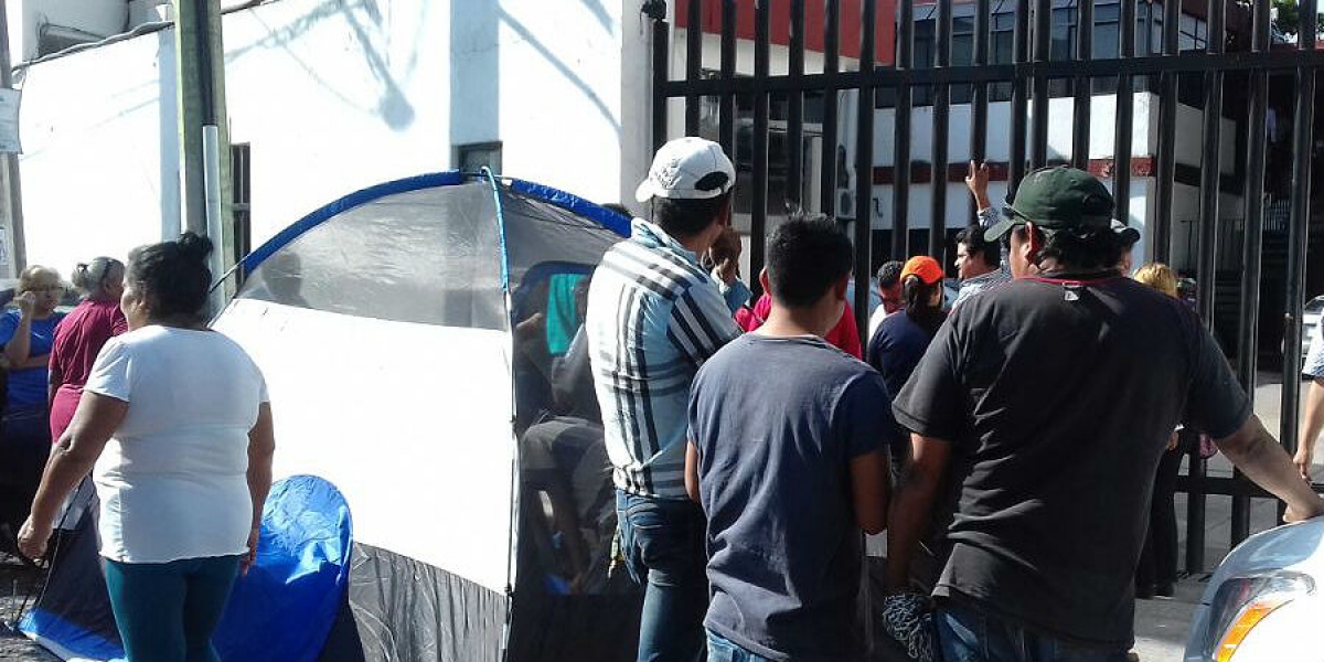 De nueva cuenta, militantes del Partido Humanista toman oficinas del Impepac