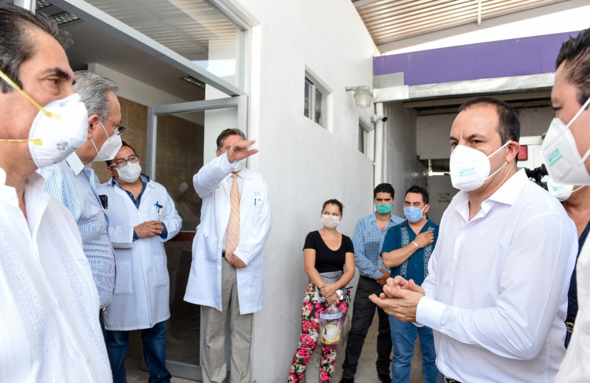 Se instala unidad móvil en el hospital general de Jojutla