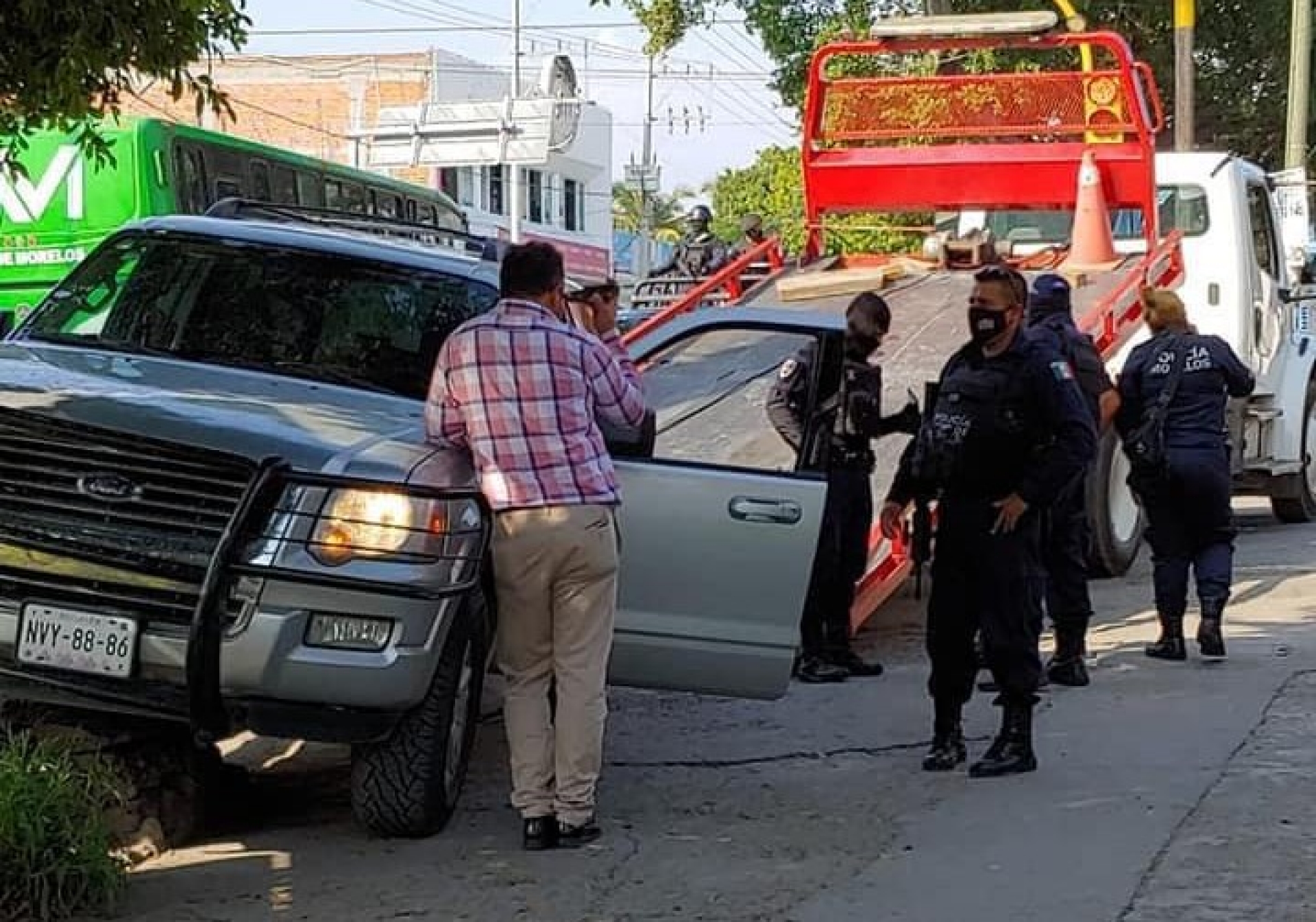 Operativo policial en Xochitepec; un herido