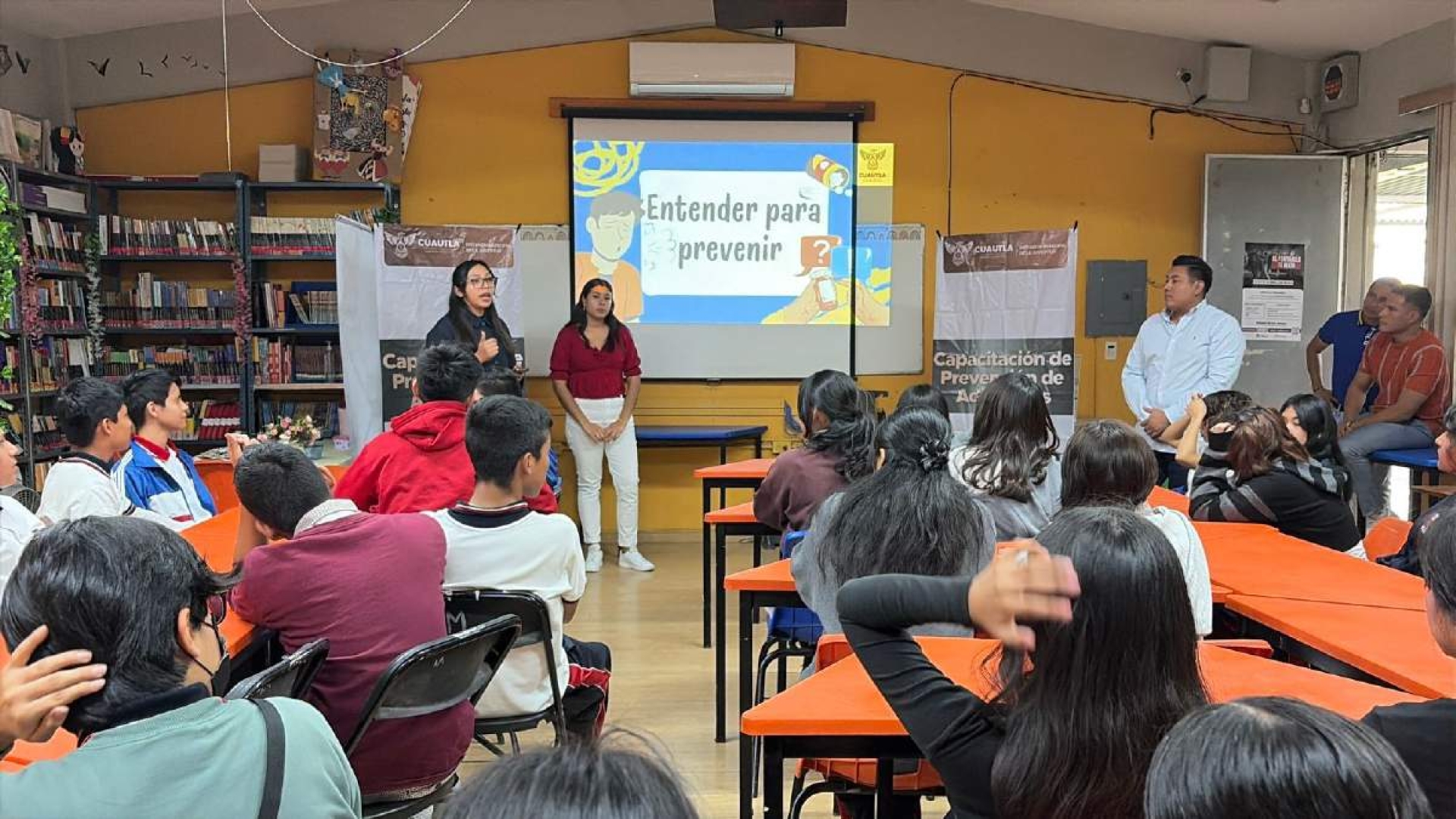 Refuerza Cuautla prevención de adicciones entre estudiantes